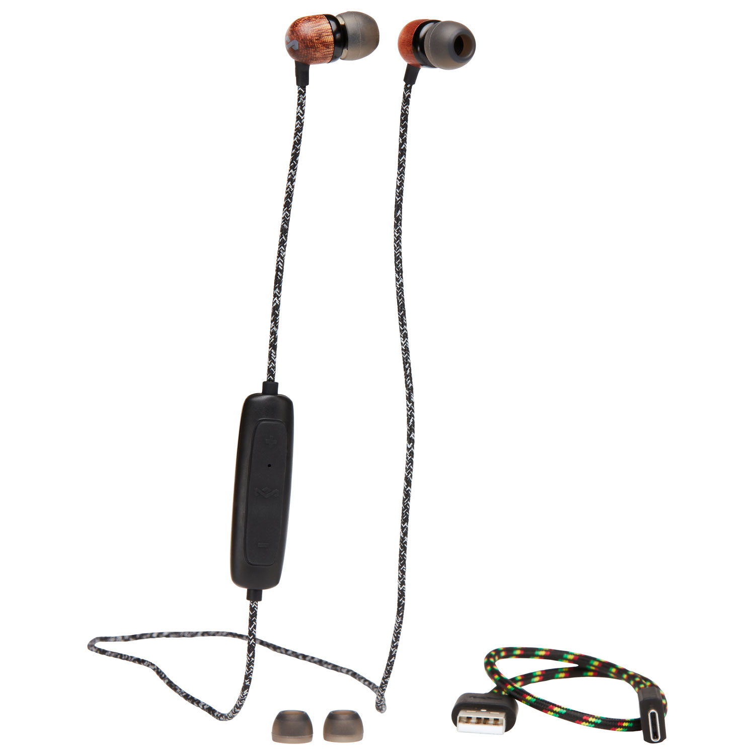 House of Marley Signature Black Smile Jamaica Wired Headphone