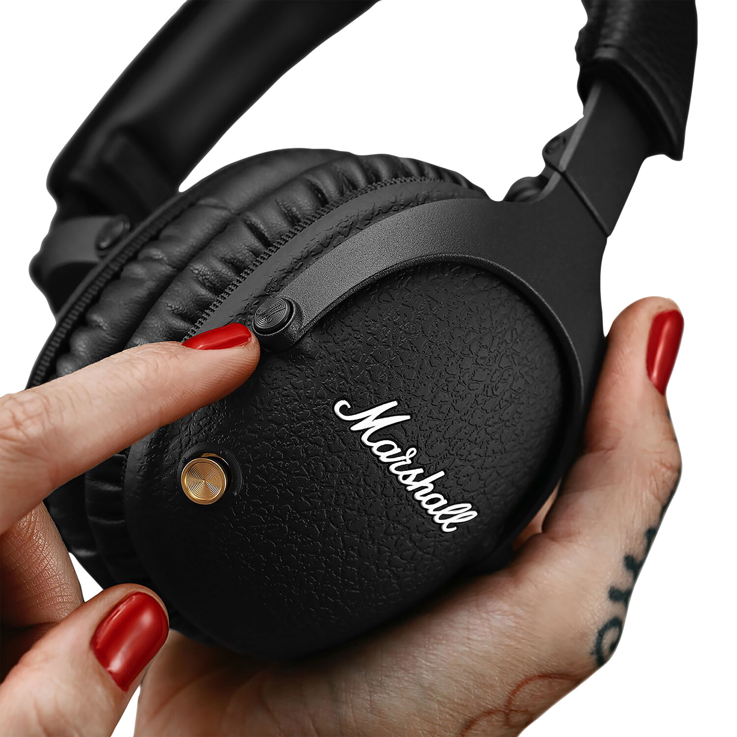 Casque d'écoute Bluetooth à suppression du bruit Monitor II de Marshall - Noir