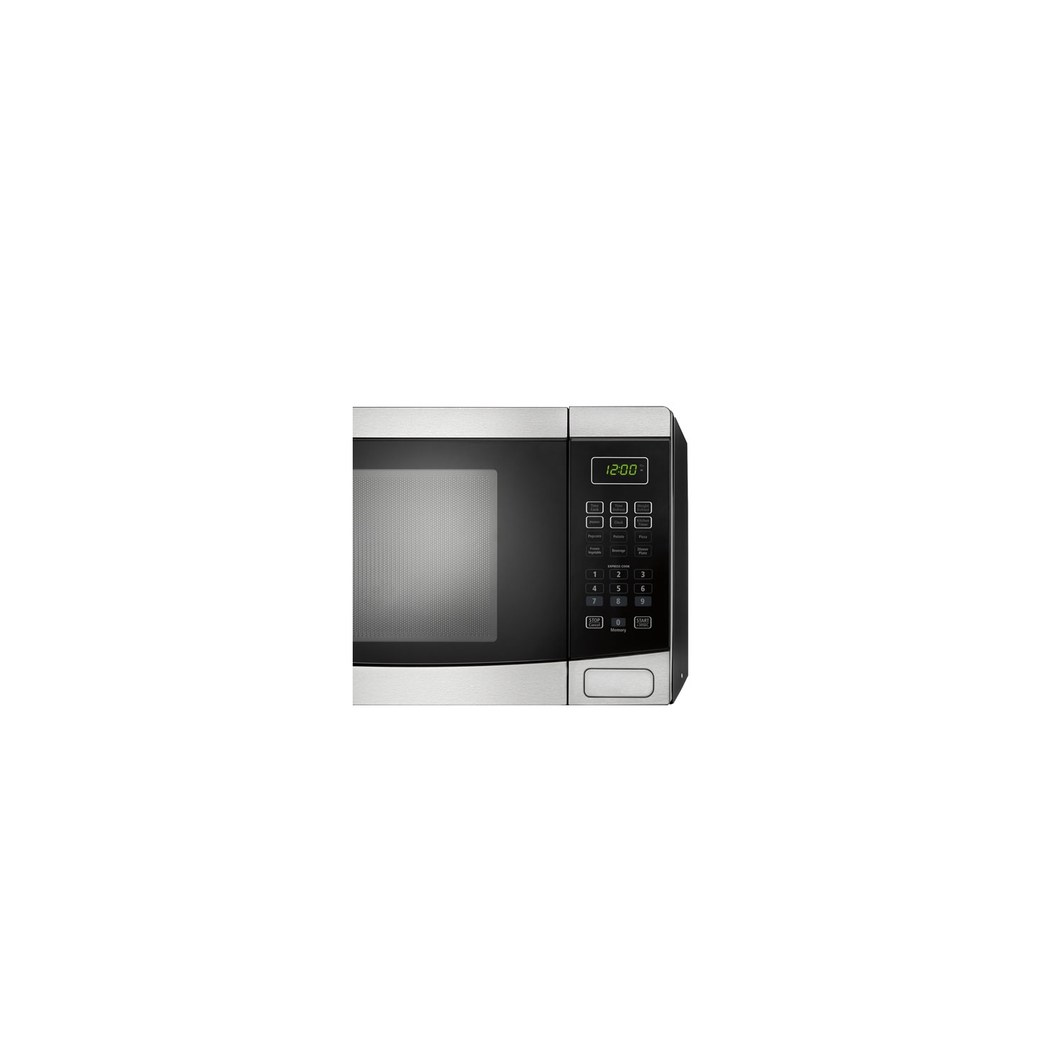 INSIGNIA 1.2 CU. FT. MICROWAVE (BLACK & STAINLESS STEEL) – NS-MW12SS6-C