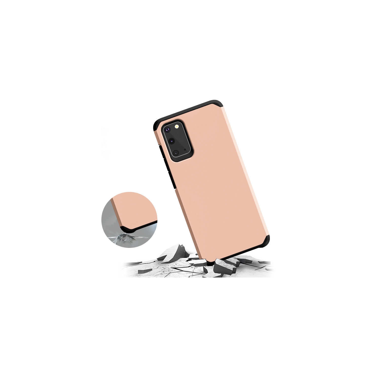 Ultra Protective Dual Layer [PC+ TPU] Armor Case for Samsung Galaxy S20 / S20 ULTRA 5G