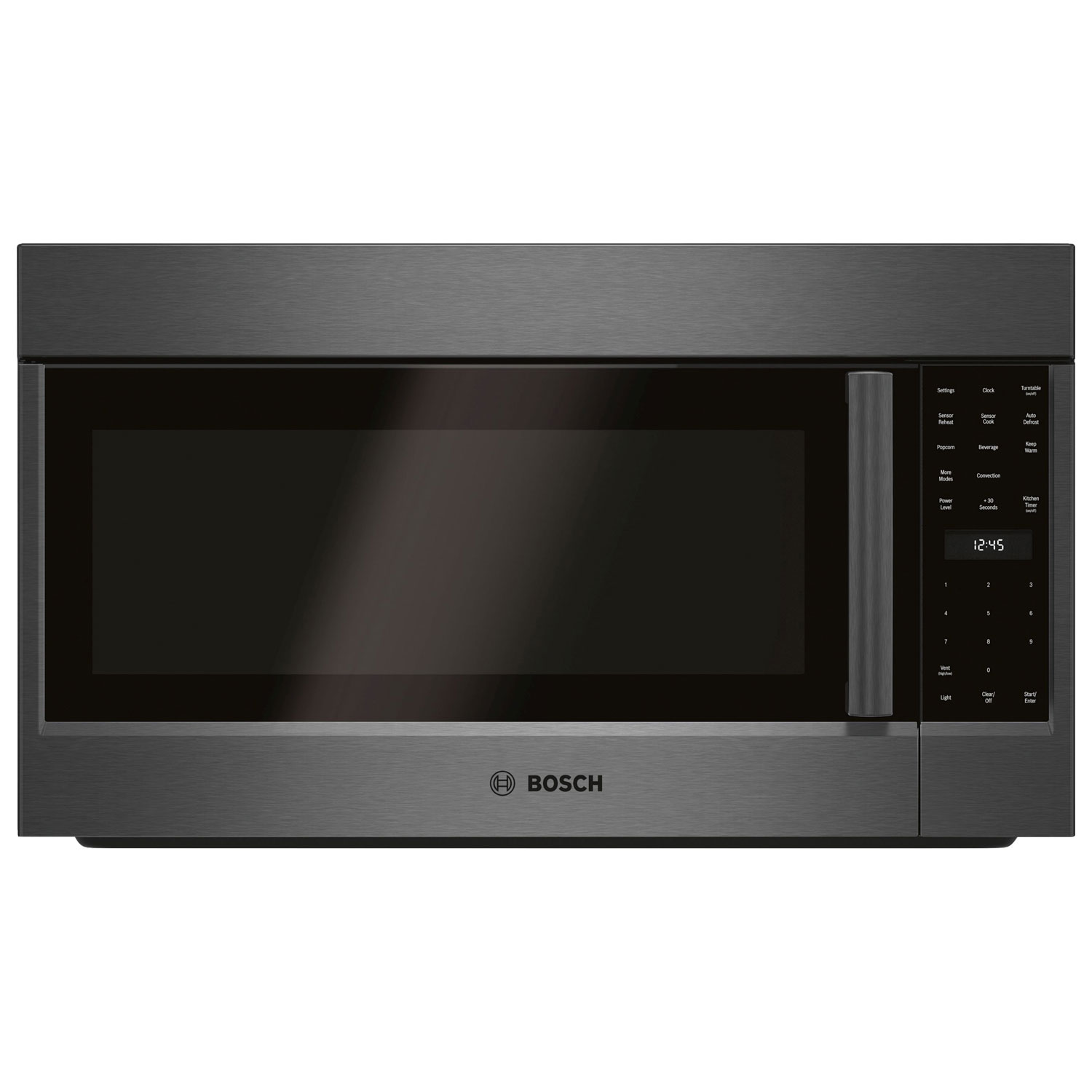 Bosch 800 Series Over-The-Range Microwave - 1.8 Cu. Ft. - Black Stainless Steel