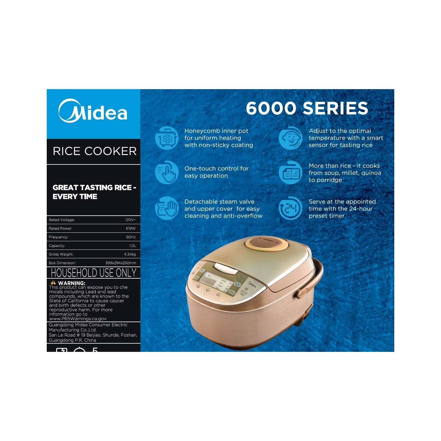 midea micom rice cooker