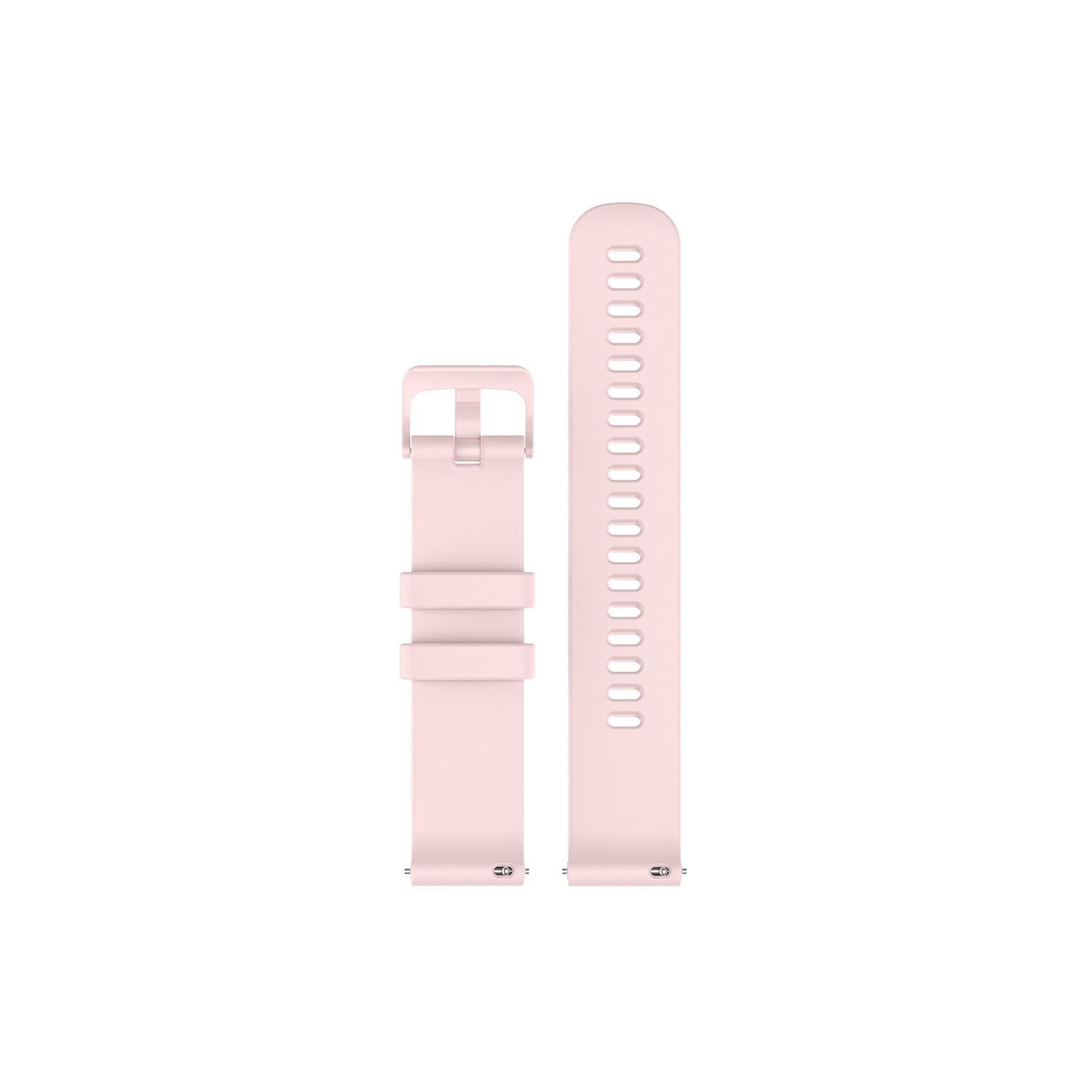 StrapsCo Silicone Rubber Watch Band Strap for Garmin Vivomove 3S & Vivoactive 4S - Pink
