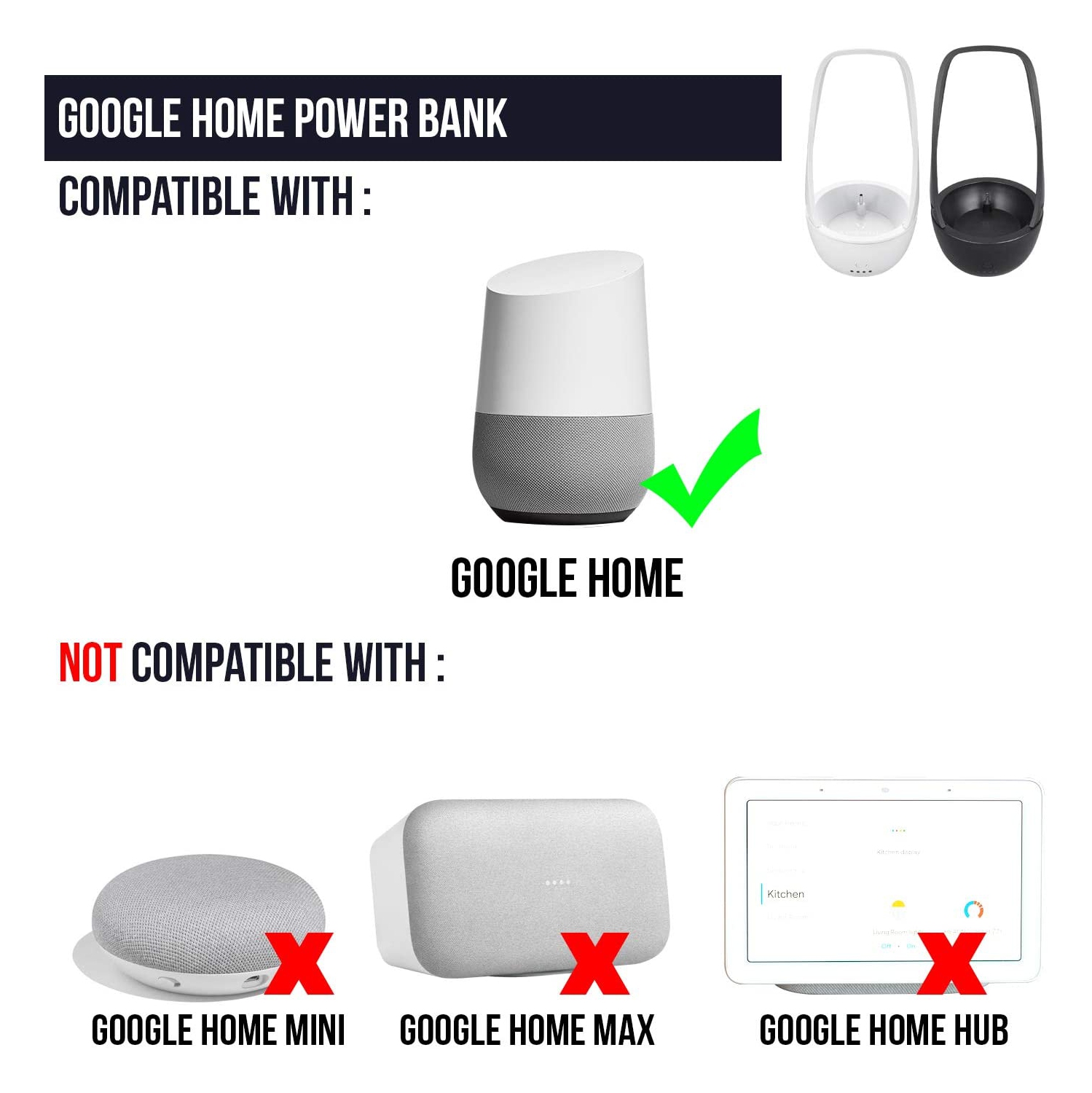 google home mini power bank