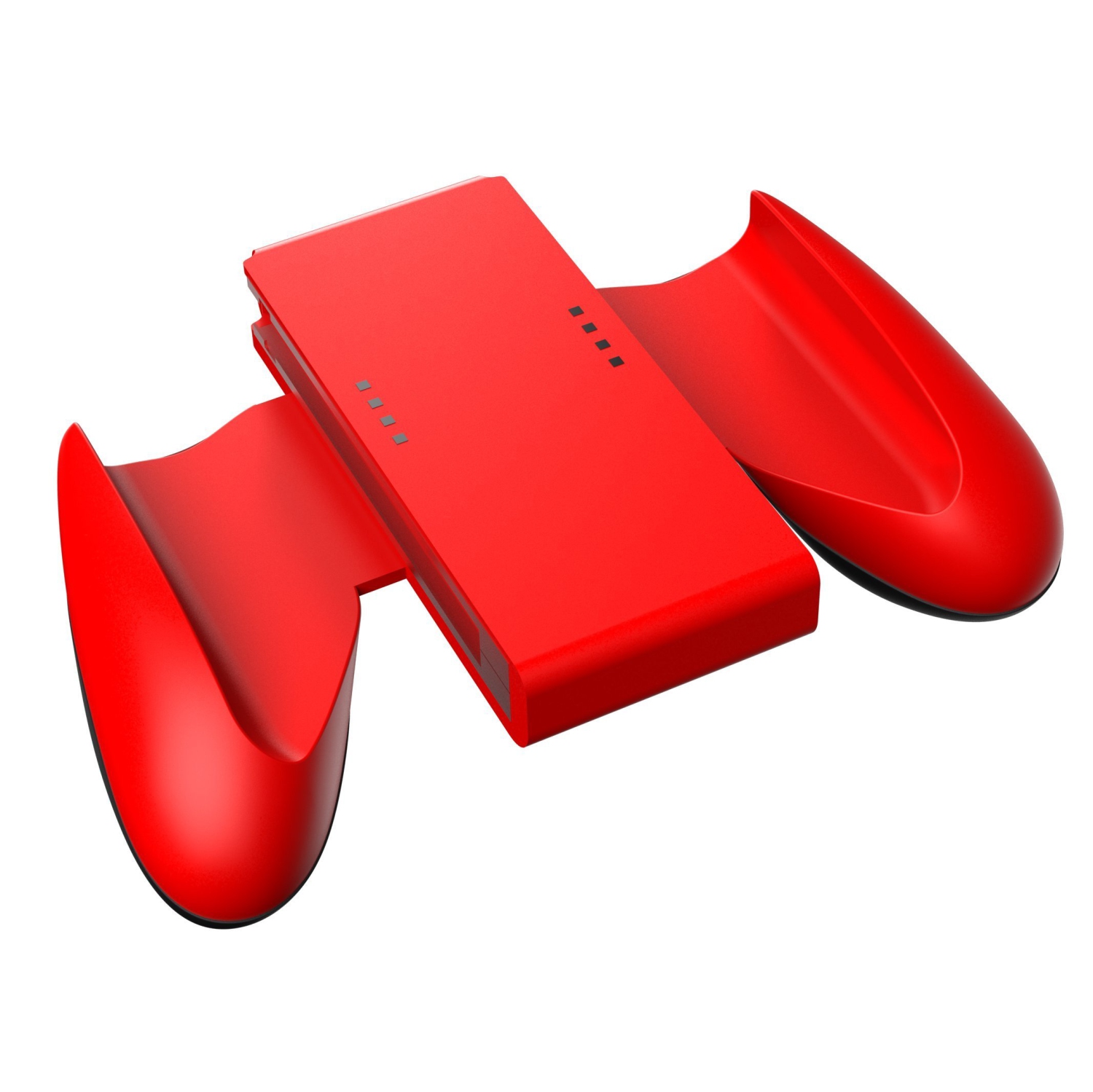 Prise confortable pour Joy-Con de Nintendo Switch, rouge