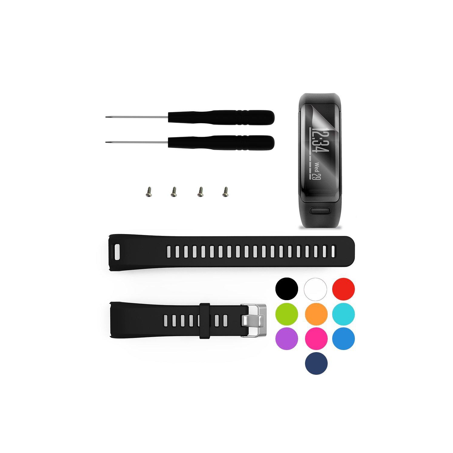 garmin vivosmart hr 4je replacement band