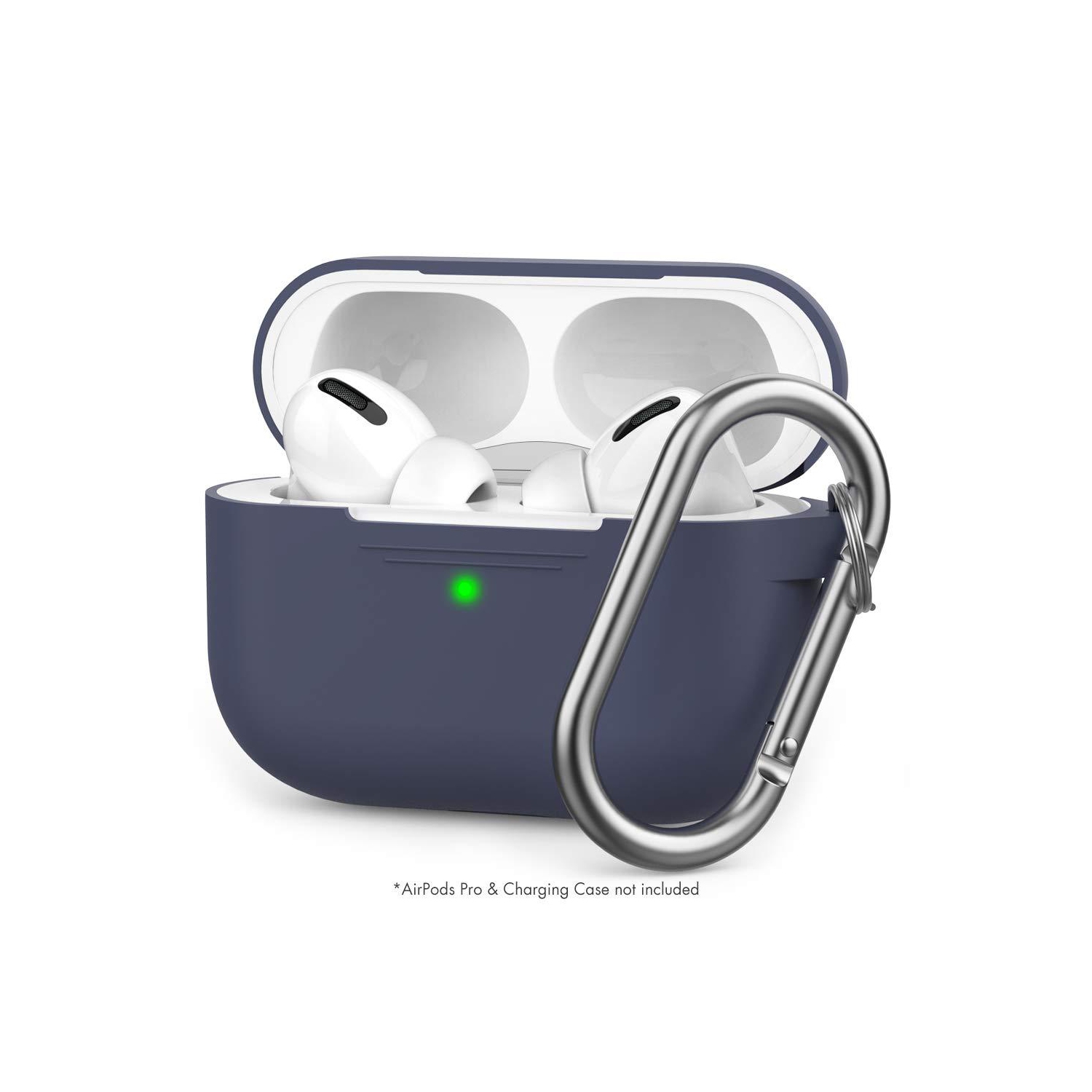 AHASTYLE AirPods Pro Case Protective Cover [Front LED Visible] [Added...