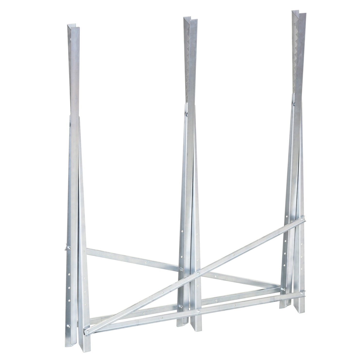 DURHAND Portable Sawhorse Heavy Duty Cutting Stand Steel Adjustable Work Support, Foldable Sawhorse Stand 220 lbs Weight Capacity