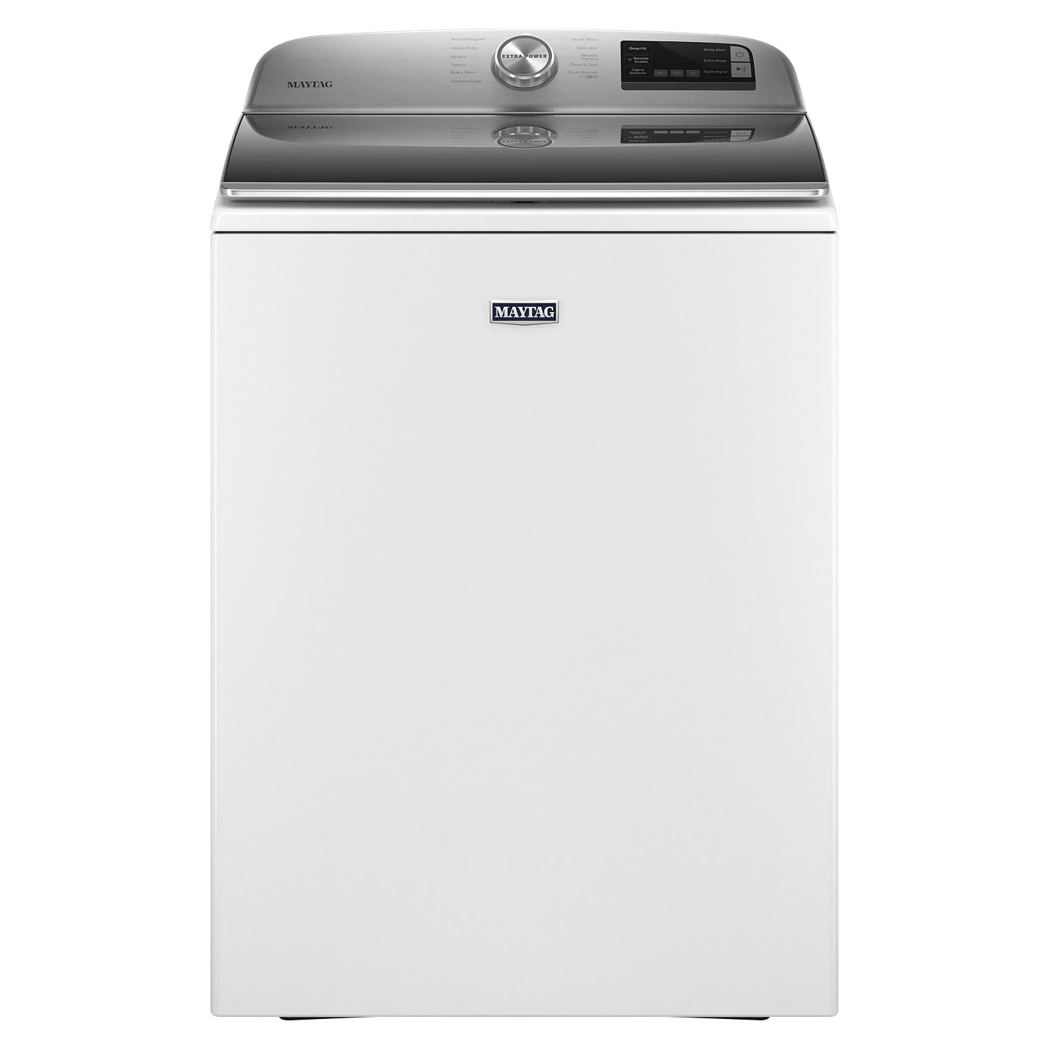 Maytag 5.4 Cu. Ft. High Efficiency Top Load Washer - White - Open Box - Scratch & Dent