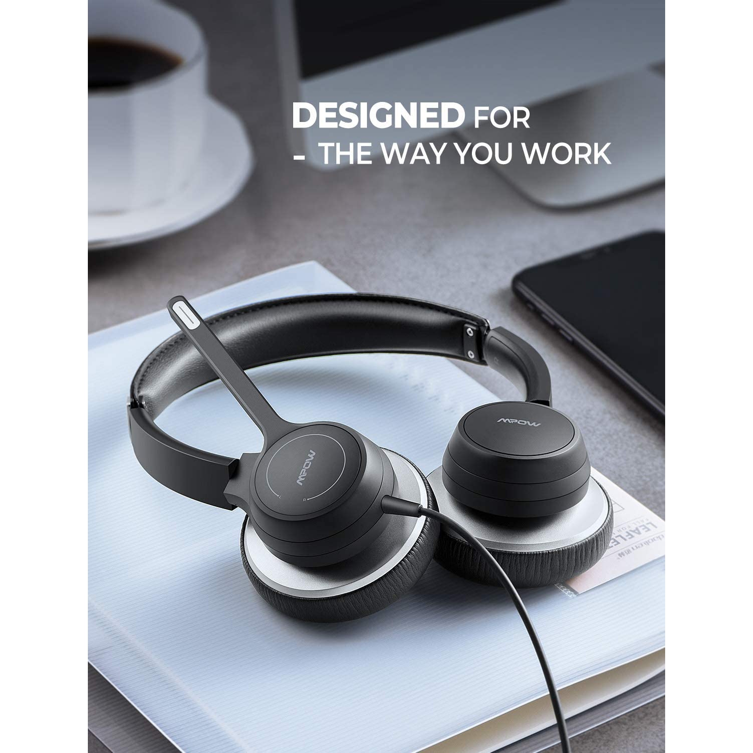 mpow hc6 usb headset with microphone review