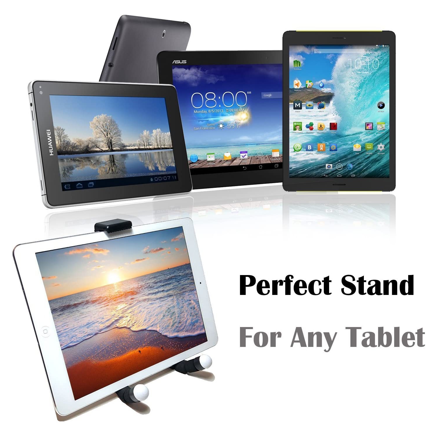 Phone tripod, fushengda Mini Cell Phone Tripod Portable and Adjustable Camera Stand Holder with Bluetooth Remote