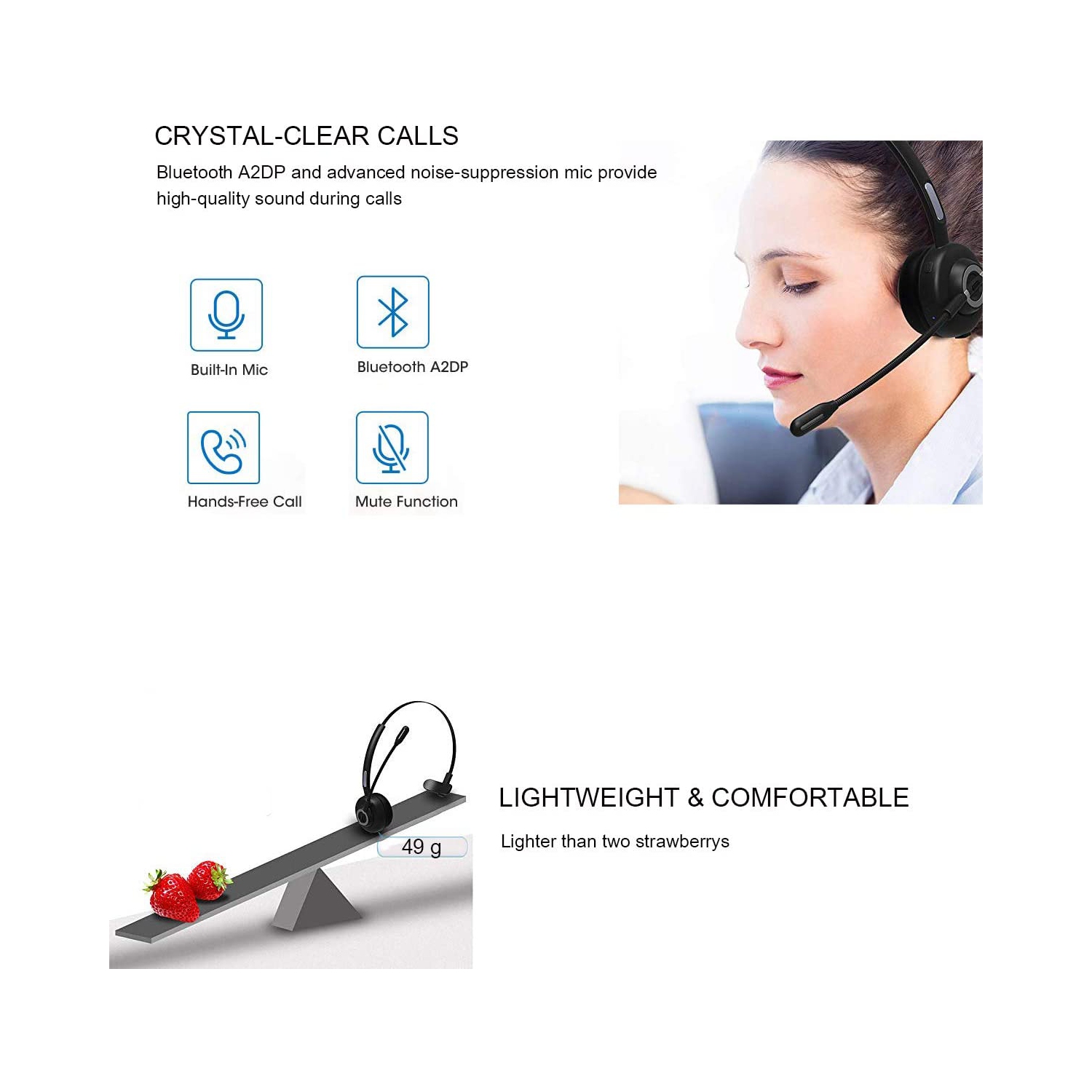 trucker bluetooth headset best buy