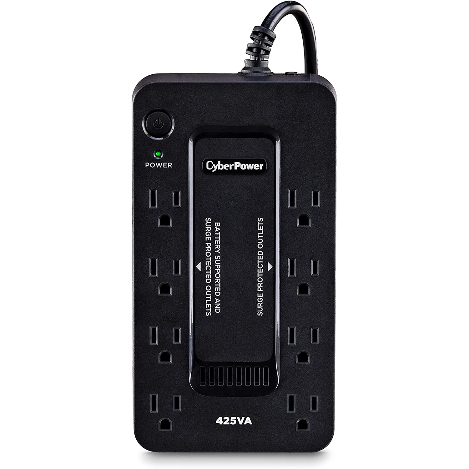 CyberPower ST425 Standby UPS System, 425VA/260W, 8 Outlets, Compact