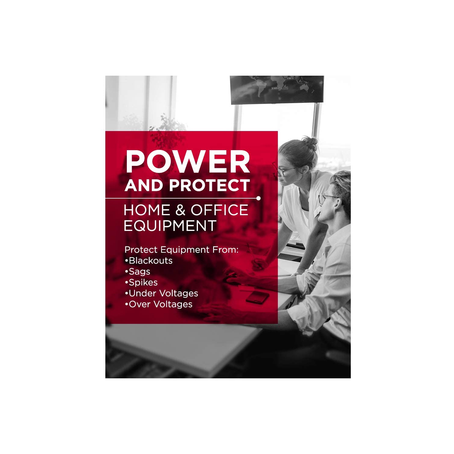 CyberPower ST900U Standby UPS System, 900VA/500W, 12 Outlets, 2 USB Charging Ports, Compact