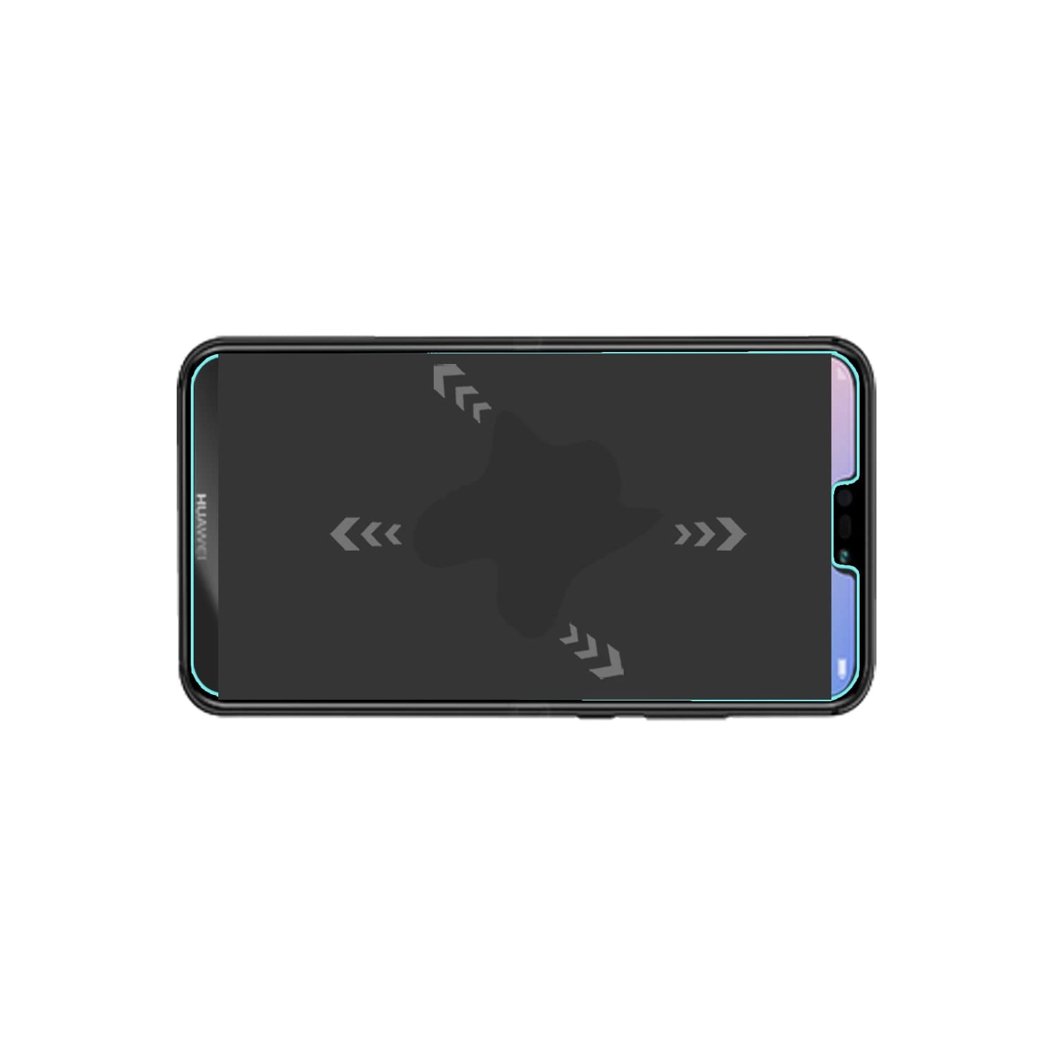 2 Pack of WINGOMART Premium Tempered Glass Screen Protector for Huawei P20