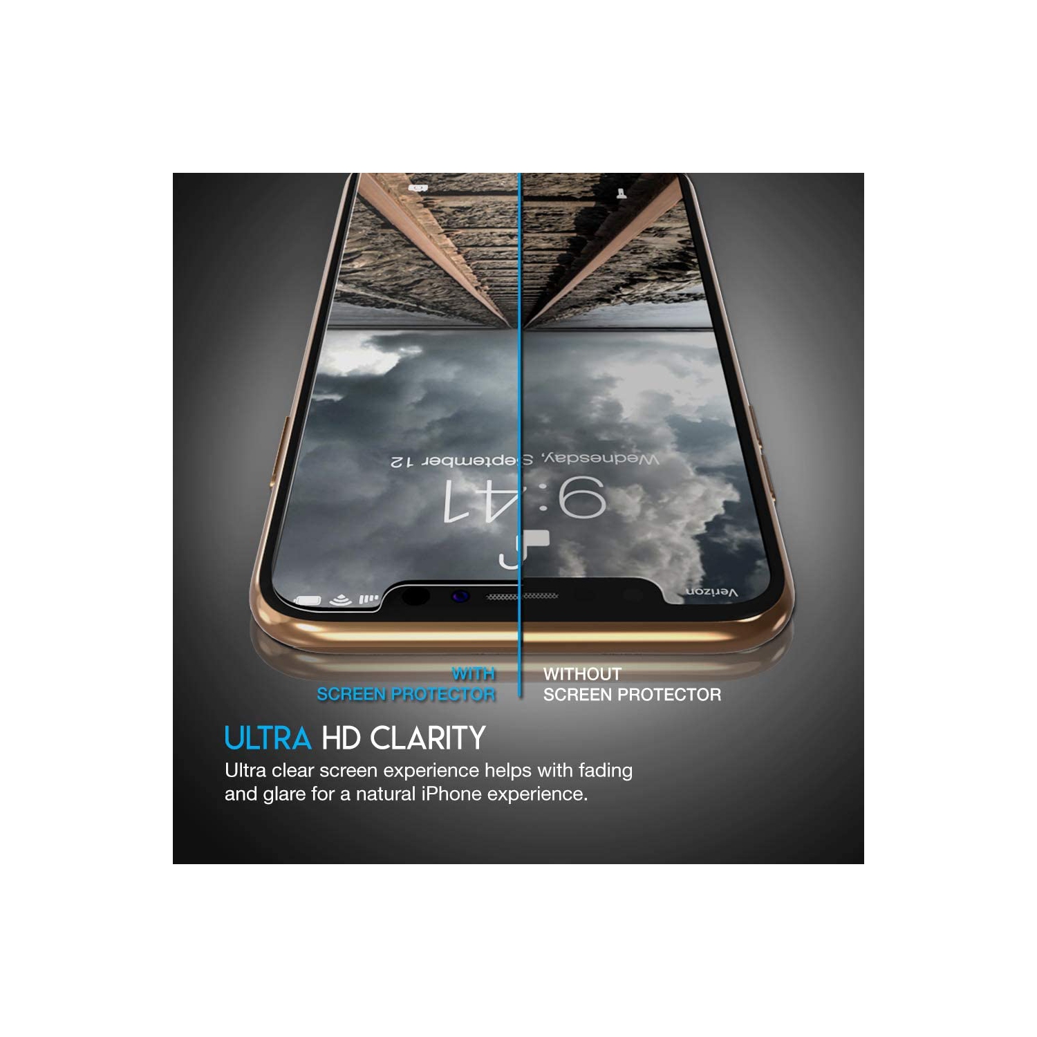 2 PACK - WINGOMART Premium Tempered Glass for iPhone 11 Screen Protector/iPhone XR iphone 12 iphone 12 pro Screen Protector 6.1 Inch