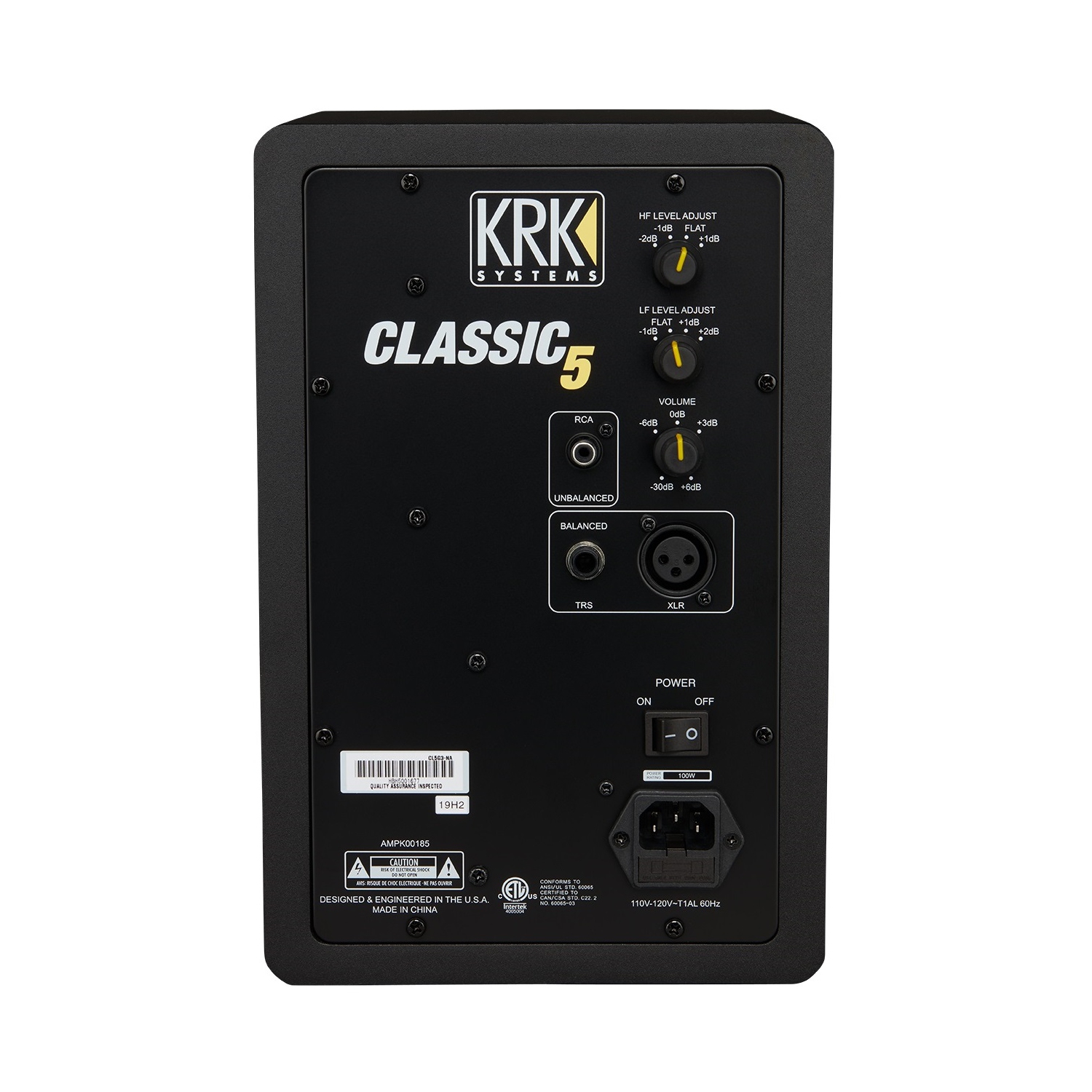 Moniteur amplifié classique 5 de 5 po de KRK