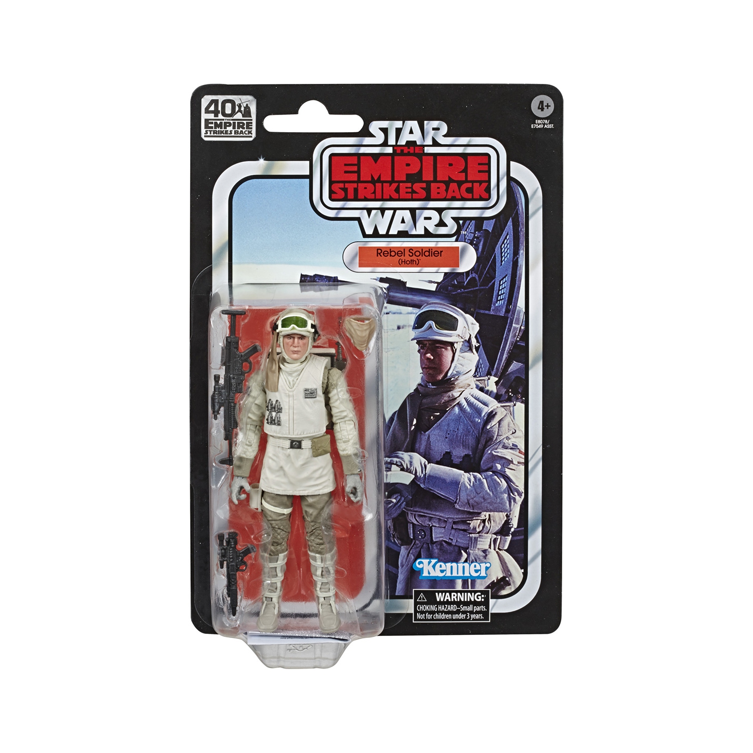 Star Wars 40th Anniversary 6 Inch Action Figure (2020 Wave 2) - Rebel Soldier (Hoth)