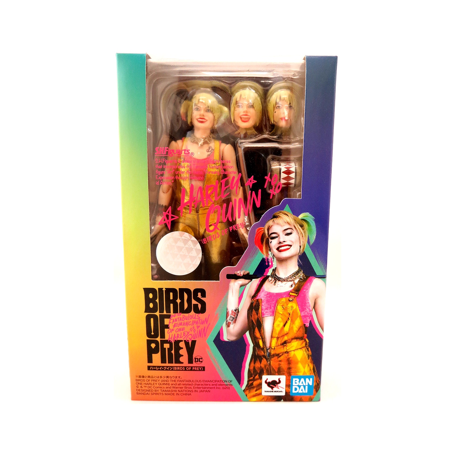 Figurine articulée Birds of Prey de 6 po H. Figuarts – Harley Quinn