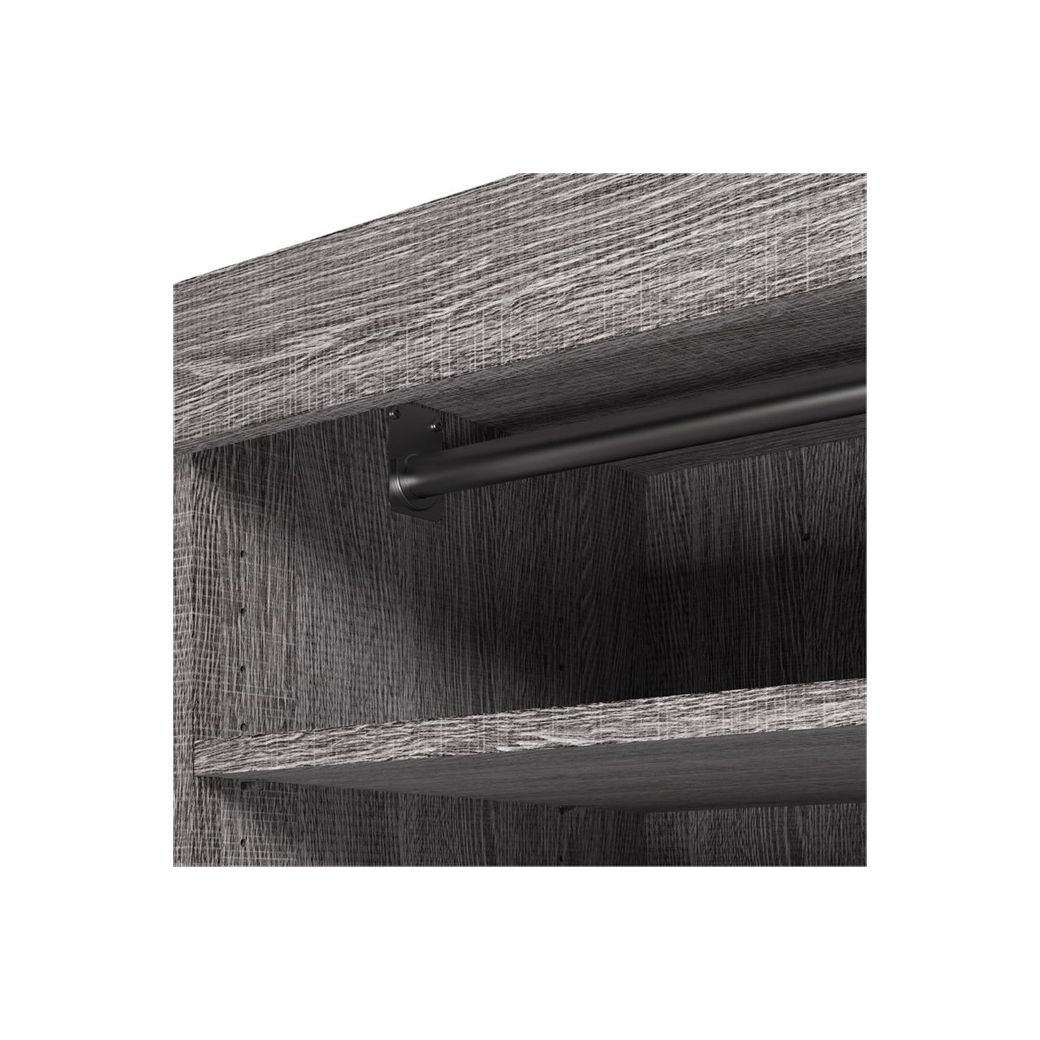 Pur 36" Closet Organizer Storage Unit - Bark Grey