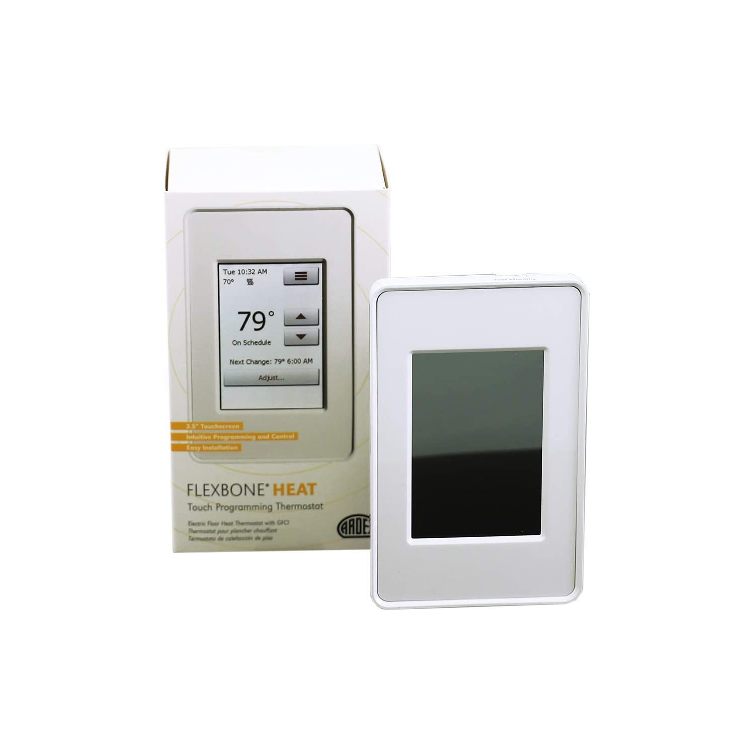 ARDEX FLEXBONE UH 931 Touchscreen Programmable Radiant Floor Heating Smart Thermostat