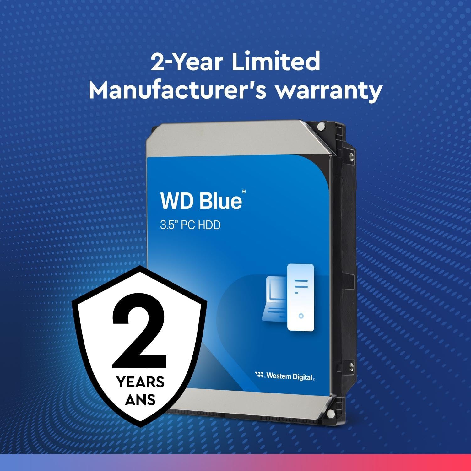 WD Blue 4TB Desktop Hard Disk Drive - 5400 RPM SATA 6 Gb/s 64MB Cache 3.5 Inch - WD40EZRZ [並行輸入品] WD 4TB Blue Desktop Hard Disk Drive - 5400 RPM SATA 6 Gb/s