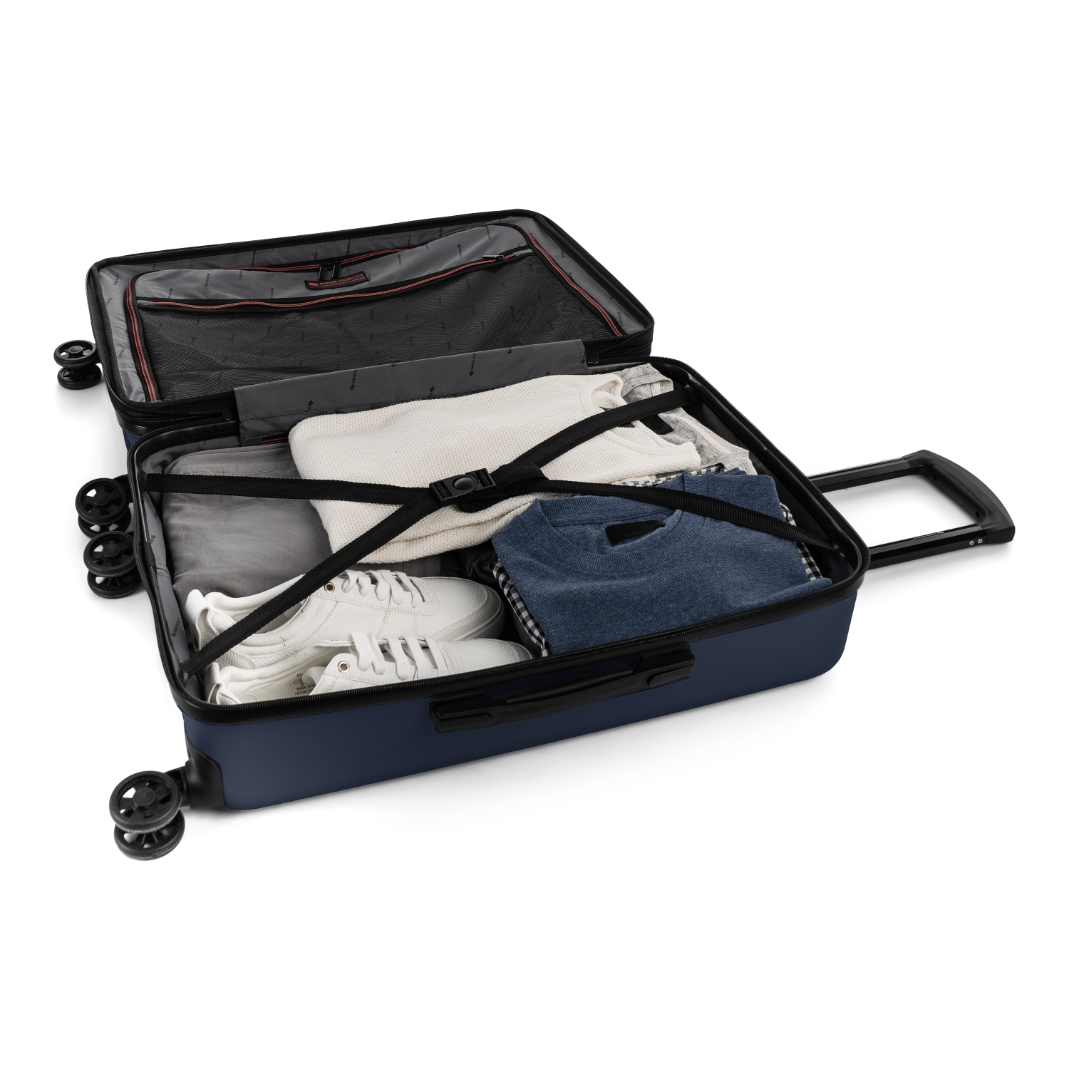 Swiss Mobility - Lga - Valise Rigides 24 Pouce - Navy