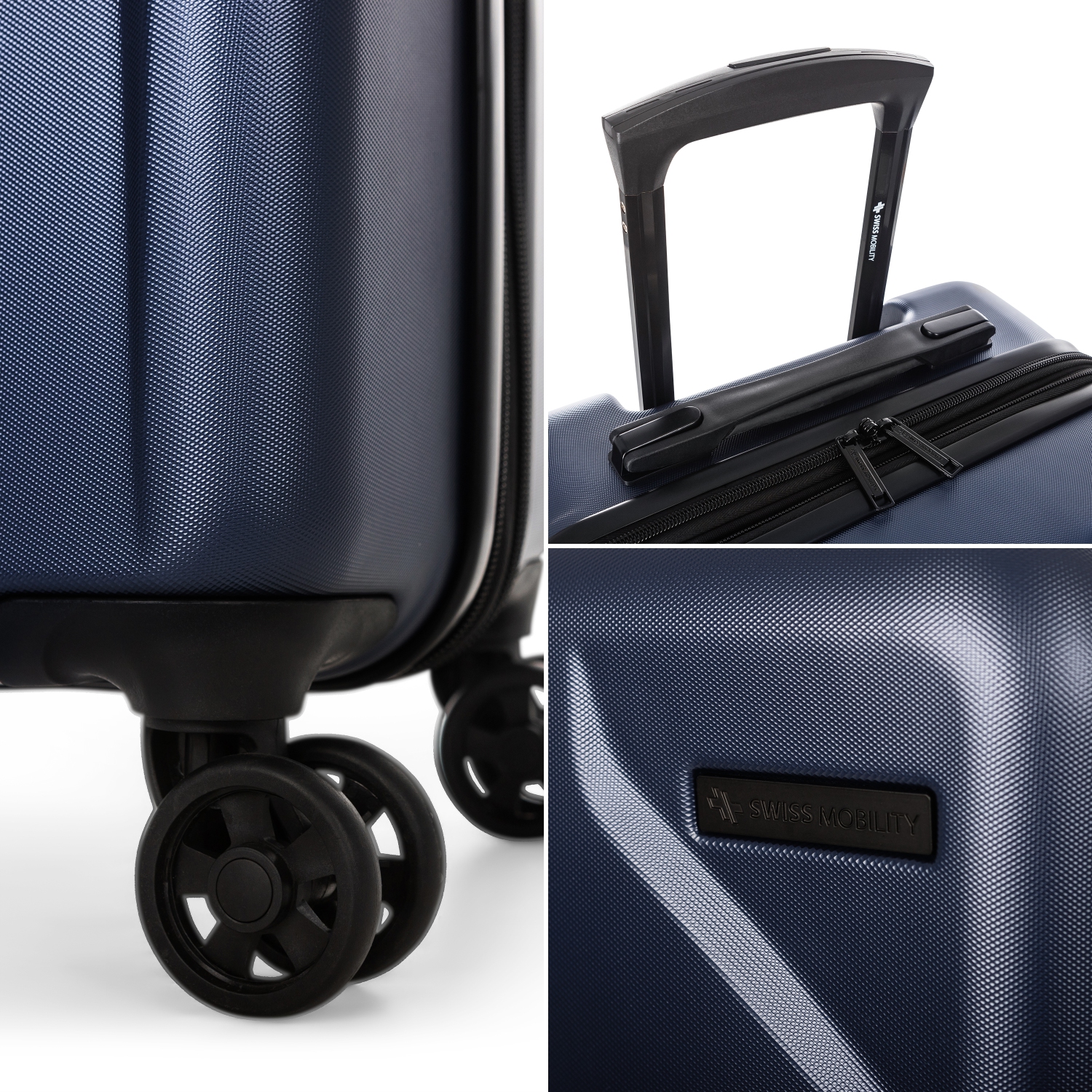 Swiss Mobility - Lga - Valise Rigides 24 Pouce - Navy