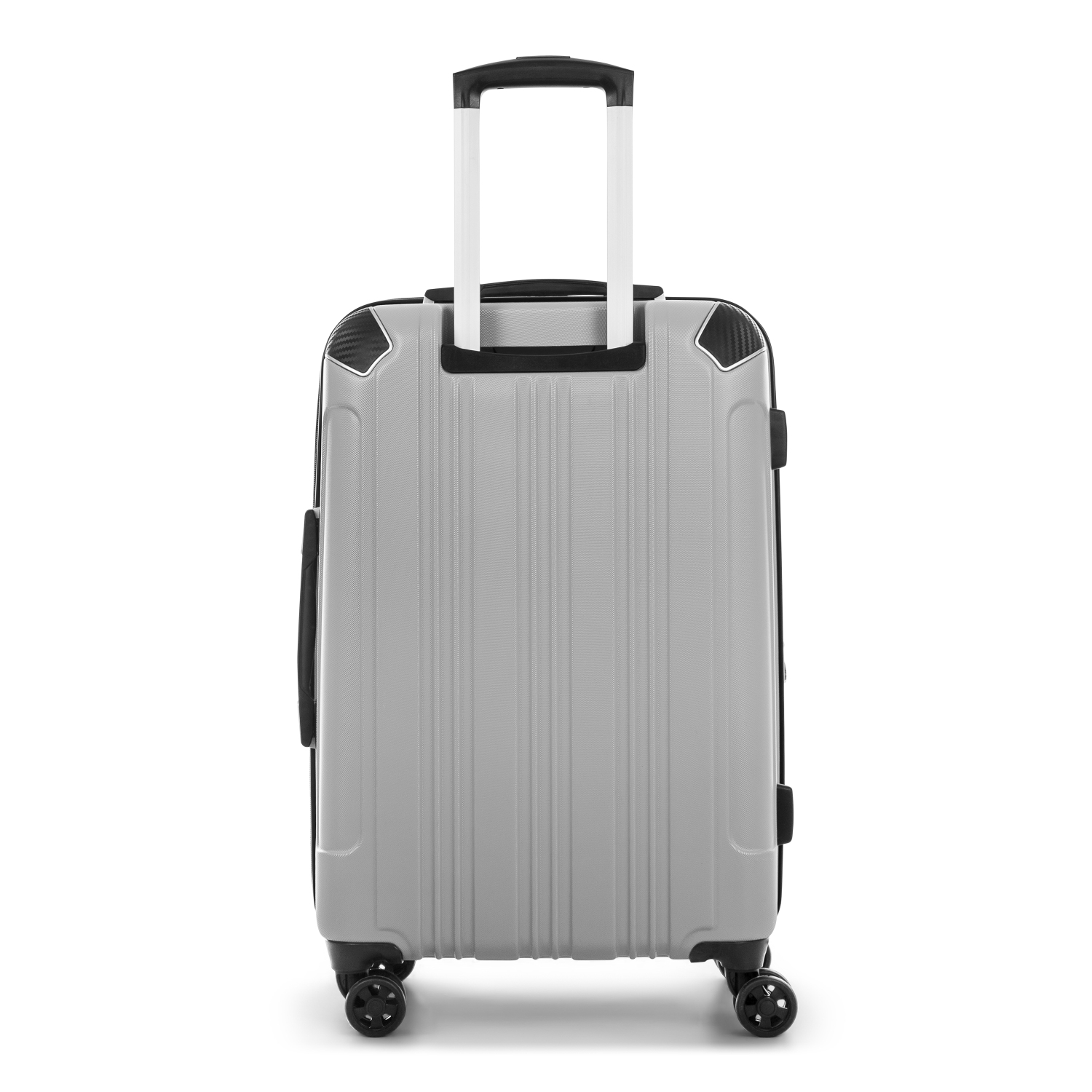 Swiss Mobility - Pvg - 24 Inch Hard Side Luggage - Silver