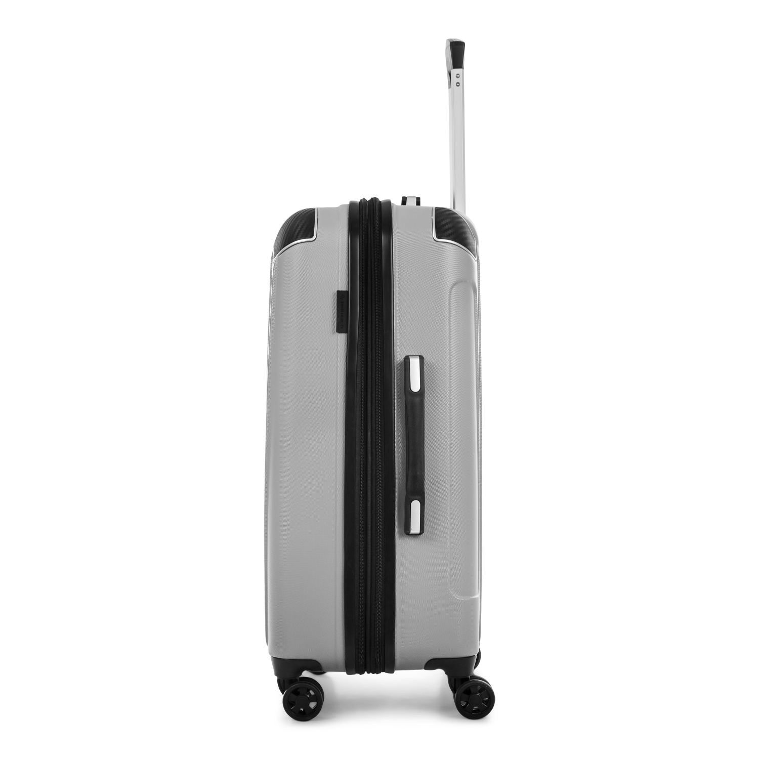 Swiss Mobility - Pvg - 24 Inch Hard Side Luggage - Silver