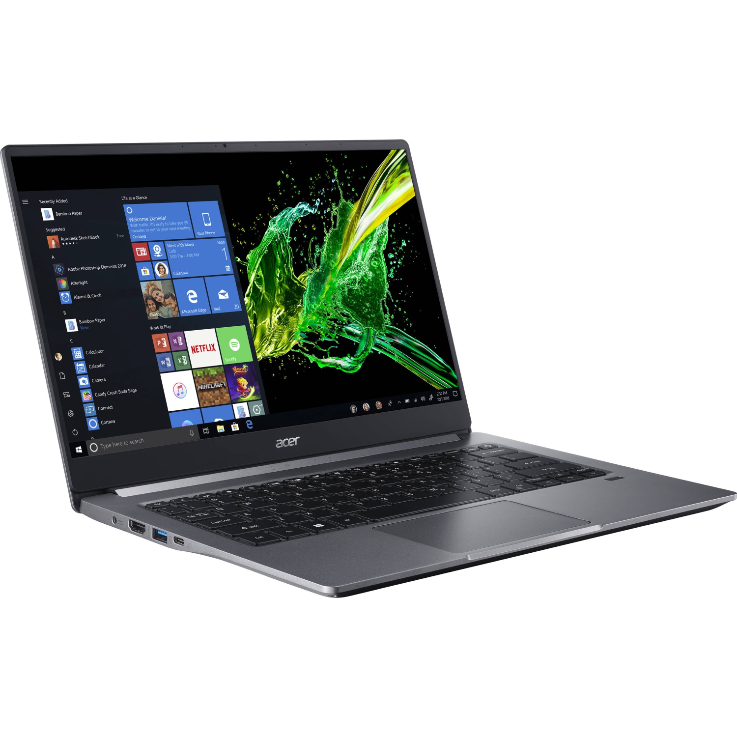 Refurbished (Excellent) - Acer 14" Swift 3 Laptop (Intel Core i7-1065G7/8Gb RAM/512Gb SSD/Win10) - Manufacturer ReCertified w/ 1 Year Warranty
