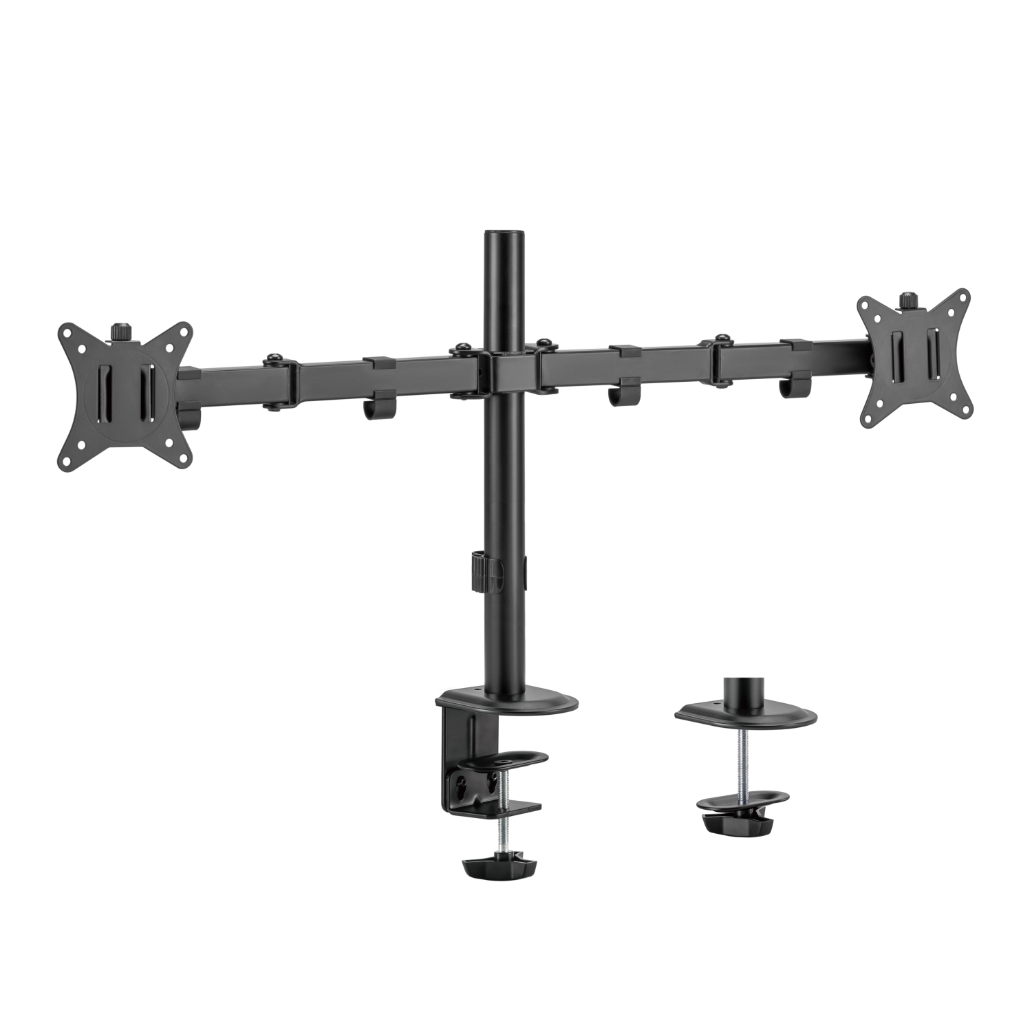 Uplite Dual LCD Monitor Desk Mount Stand Fully Adjustable Articulating Arm for 2 Screen up to 32"