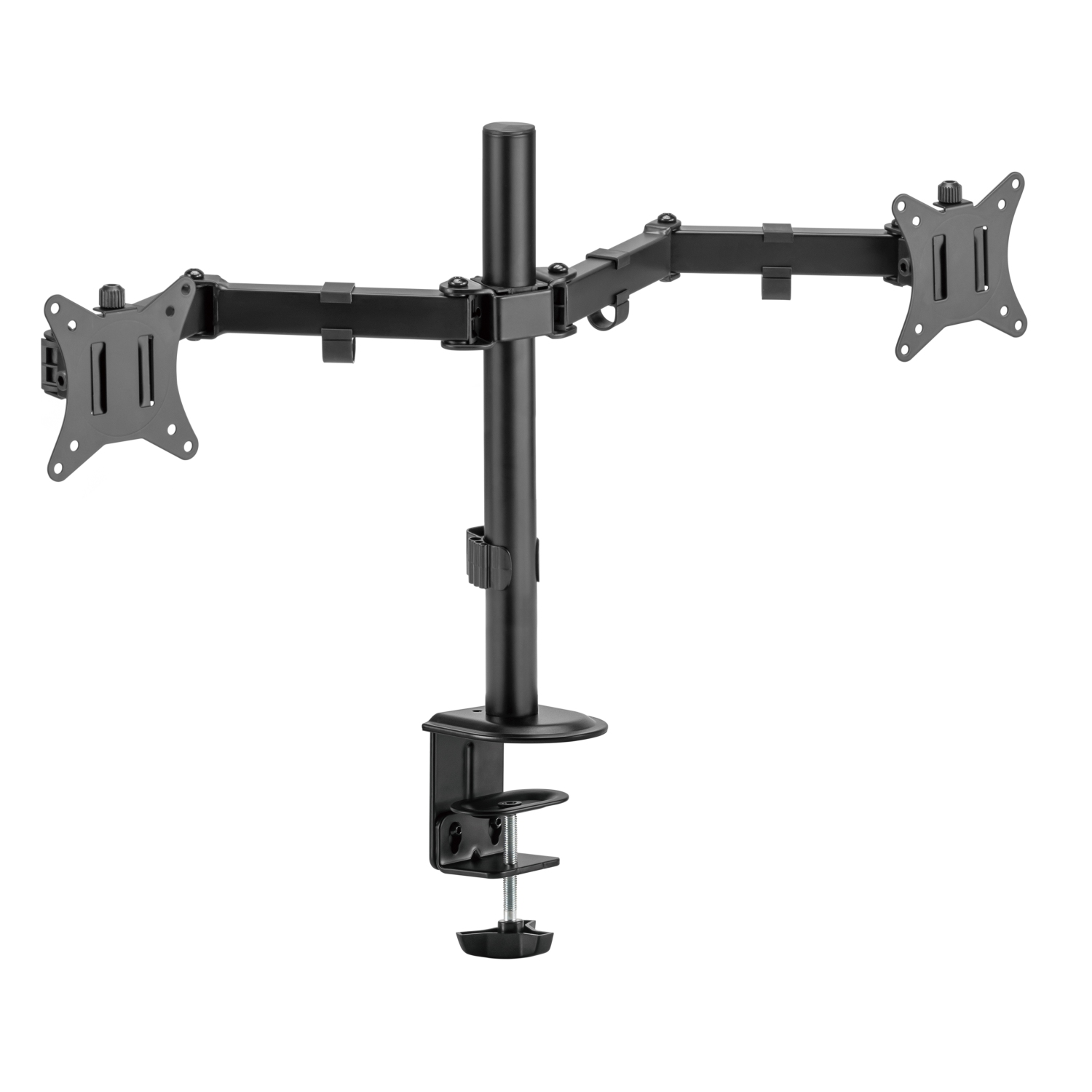 Uplite Dual LCD Monitor Desk Mount Stand Fully Adjustable Articulating Arm for 2 Screen up to 32"