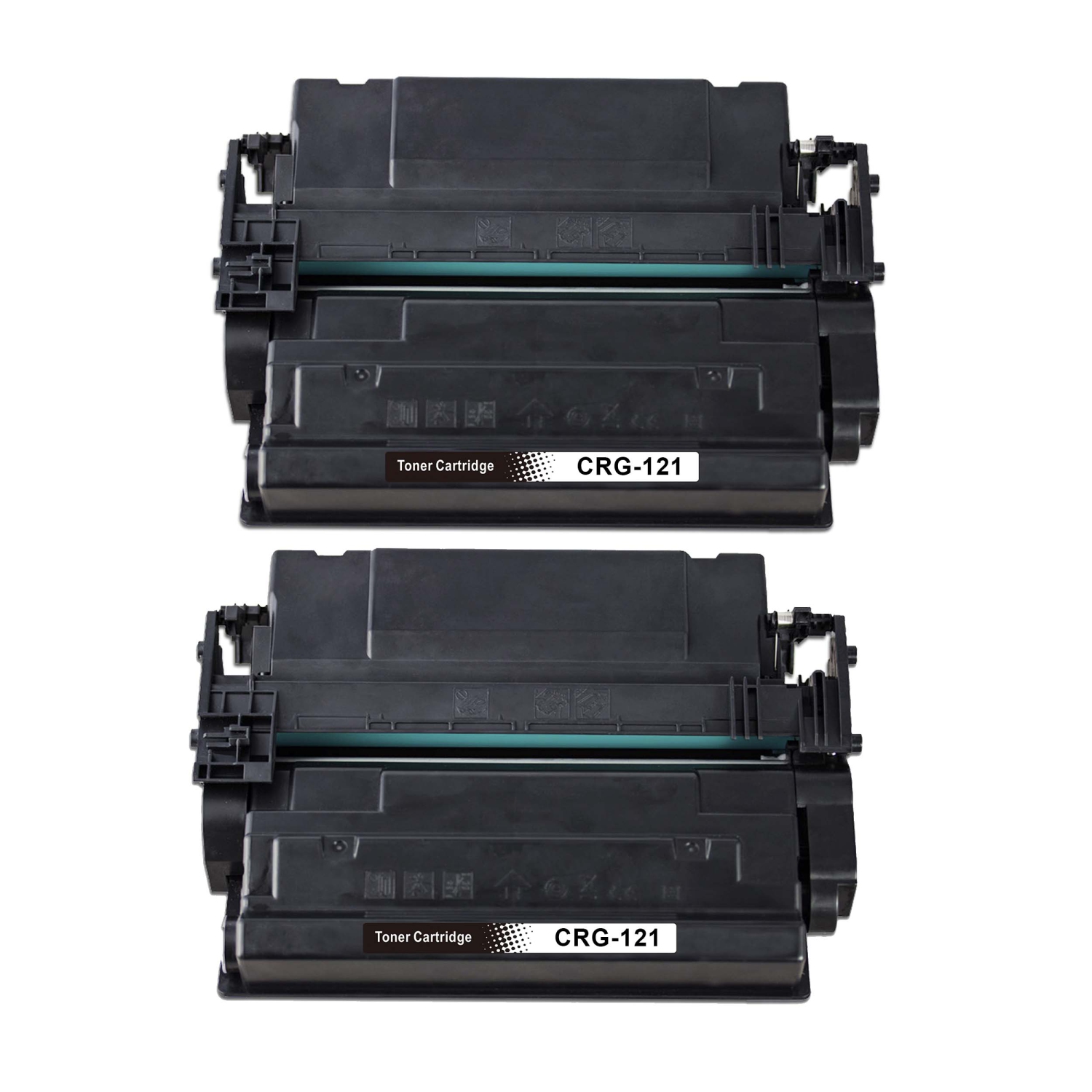 Max Saving - Paquet de 2 cartouches d’encre en poudre noire compatibles avec CRG121 pour Canon 121 3252C001, ImageClass D1620, ImageClass D1650