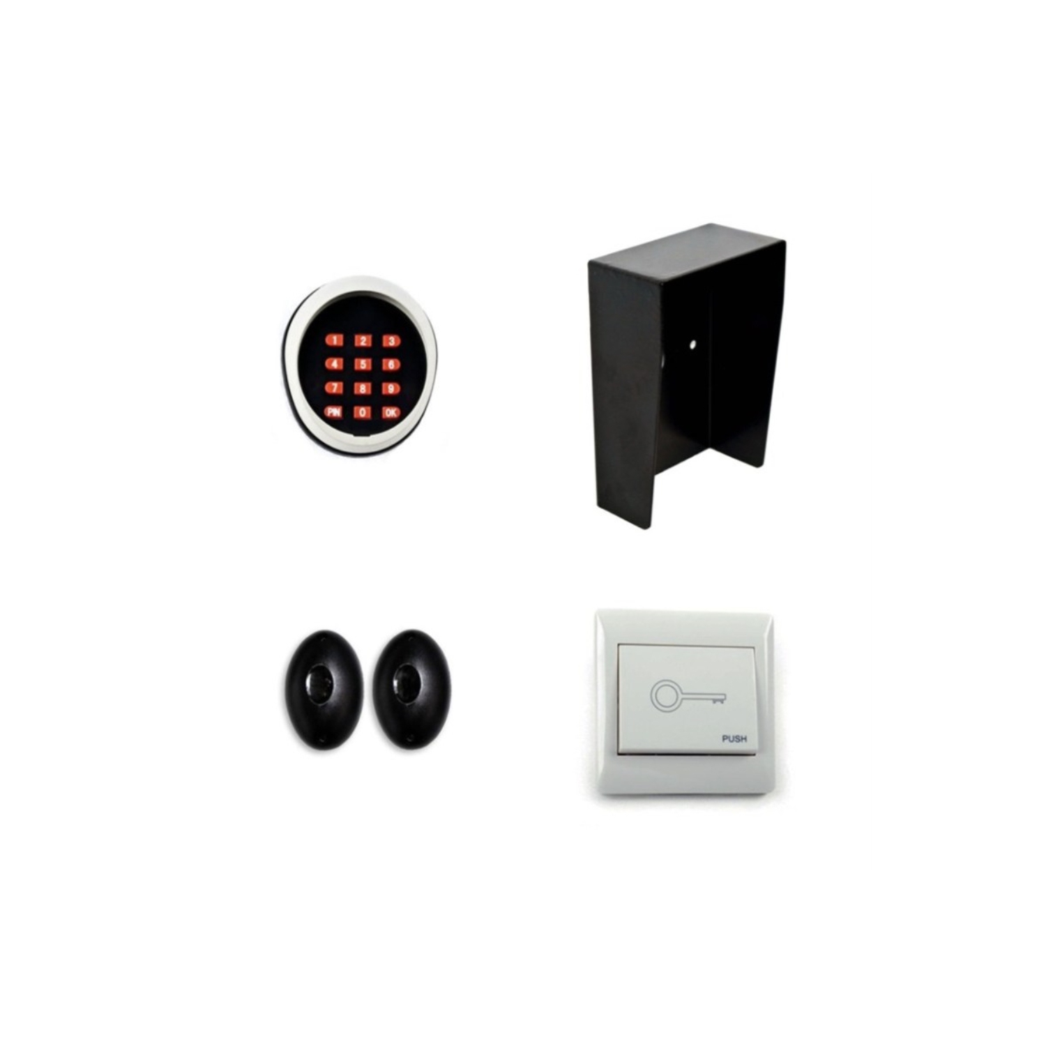 GG1700 Accessories Kit Heavy Duty Electric Gate Motor for Dual Swingin...