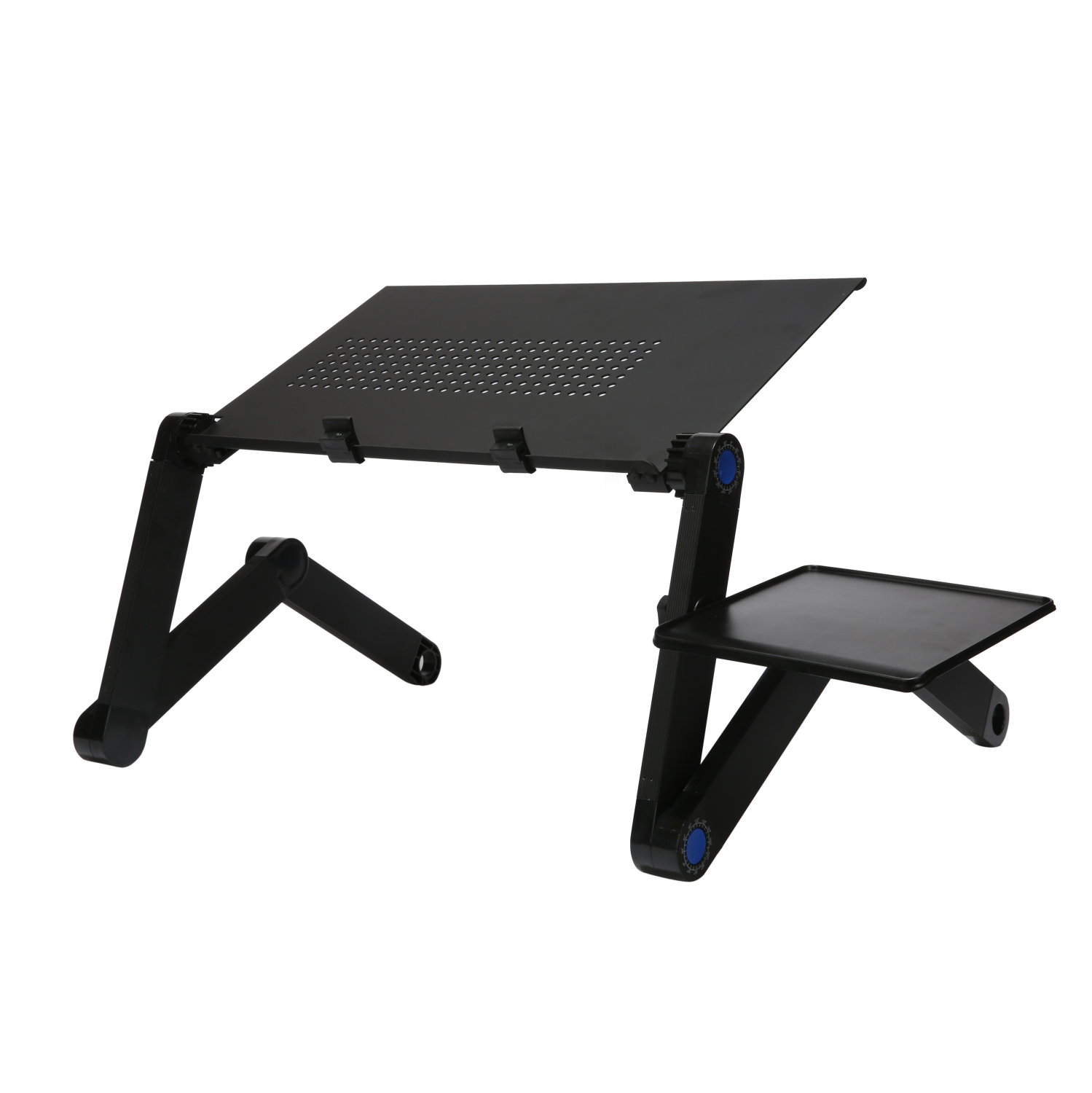 Stimula Lifestyle - Multifunctional Portable Foldable Laptop Bed Computer Personal Computer PC Apple MacBook Reading iPad Tablet Table - Black