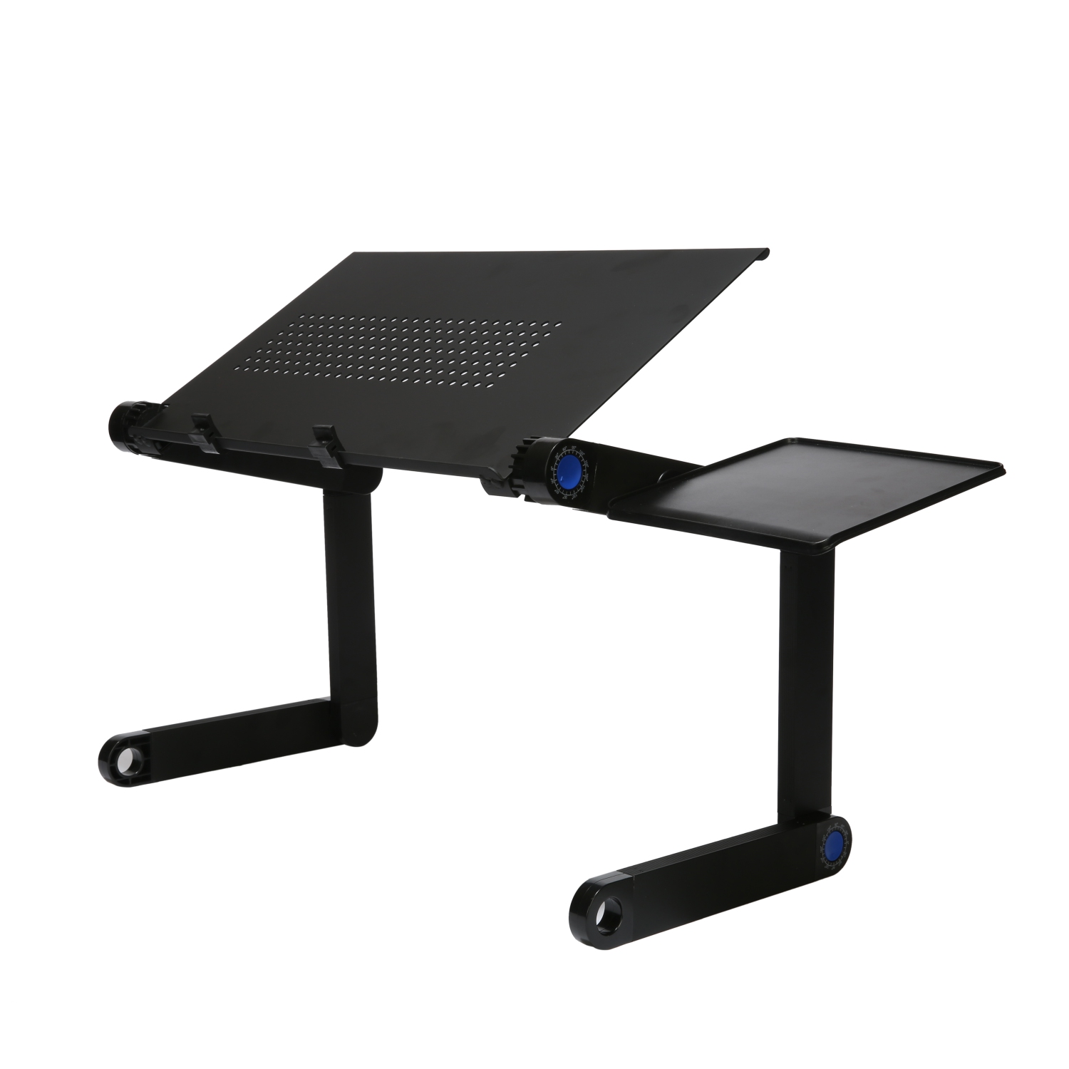 Stimula Lifestyle - Multifunctional Portable Foldable Laptop Bed Computer Personal Computer PC Apple MacBook Reading iPad Tablet Table - Black