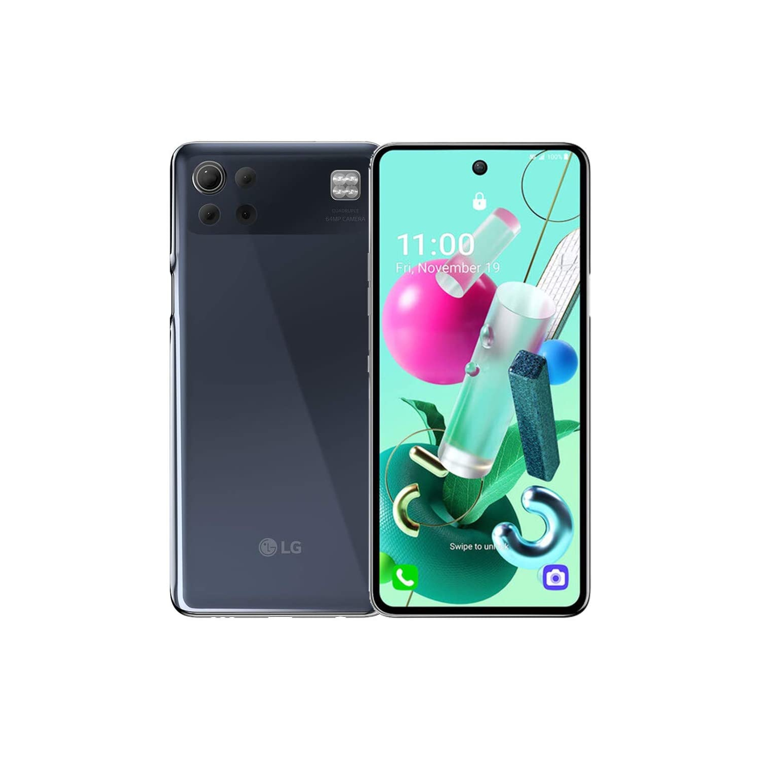 LG K92 5G 128GB/6GB RAM - Unlocked Smartphone (LM - K92AM ) International Model - Titan - Brand New