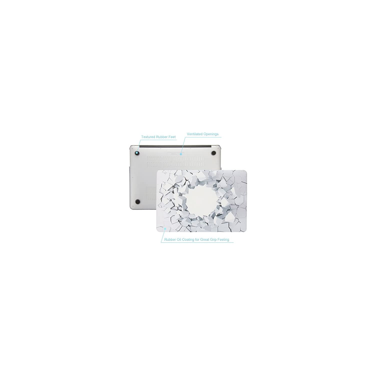 MacBook Air 11 Inch Case,YMIX Ultra Slim Plastic Case Smooth Hard Protective Cover for Laptop MacBook Air 11.6 Inch