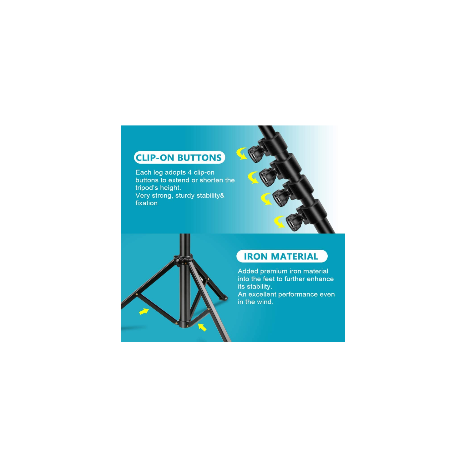 8” Selfie Ring Light with Tripod Stand, LED Dimmable Lightning with Cell Phone Holder for Makeup, YouTube Stream