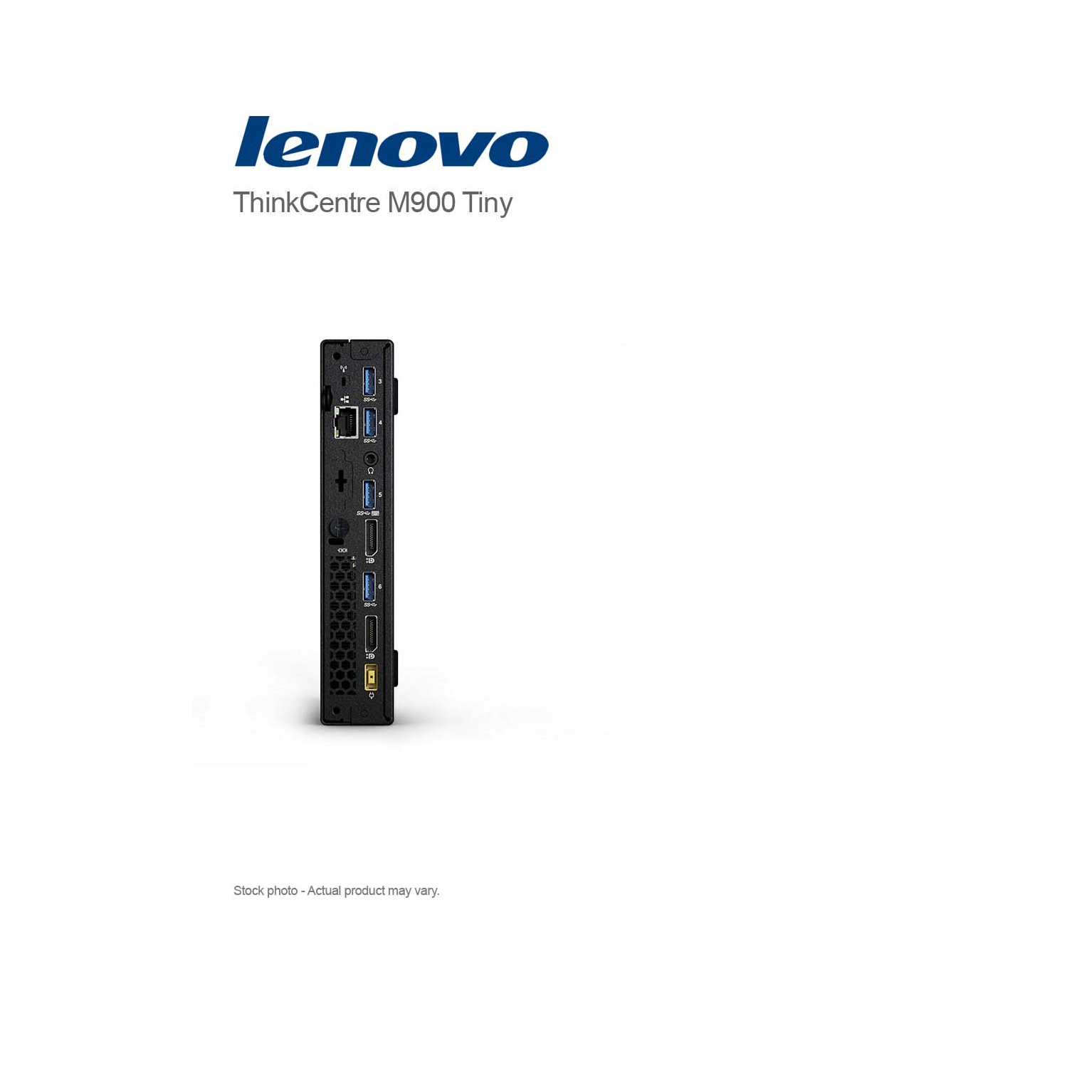 Refurbished - Lenovo ThinkCentre M900 TINY Core i5-6500T 2.50GHz, 32GB DDR4, 512GB SSD, WiFi/BT, WIN 10 PRO