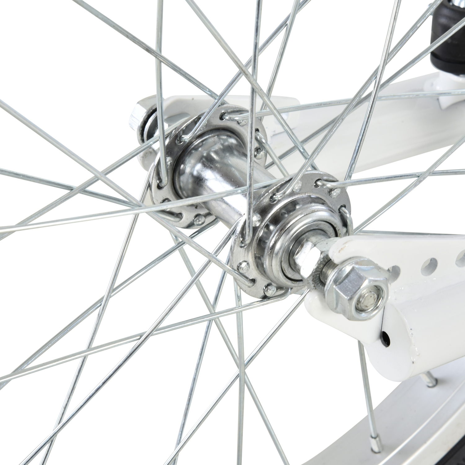 Trottinette pour jeunes Scooter Street d’Aosom pour enfants avec roues gonflables de 16 po et freins doubles pour enfants de 5 ans et plus