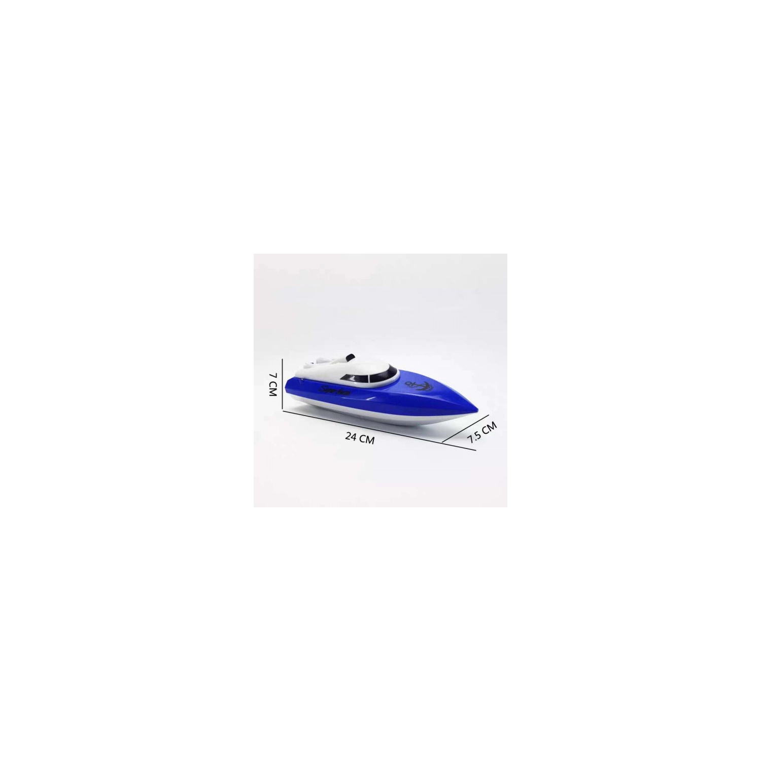 2.4G Remote Control Super Racing Boat(Blue)