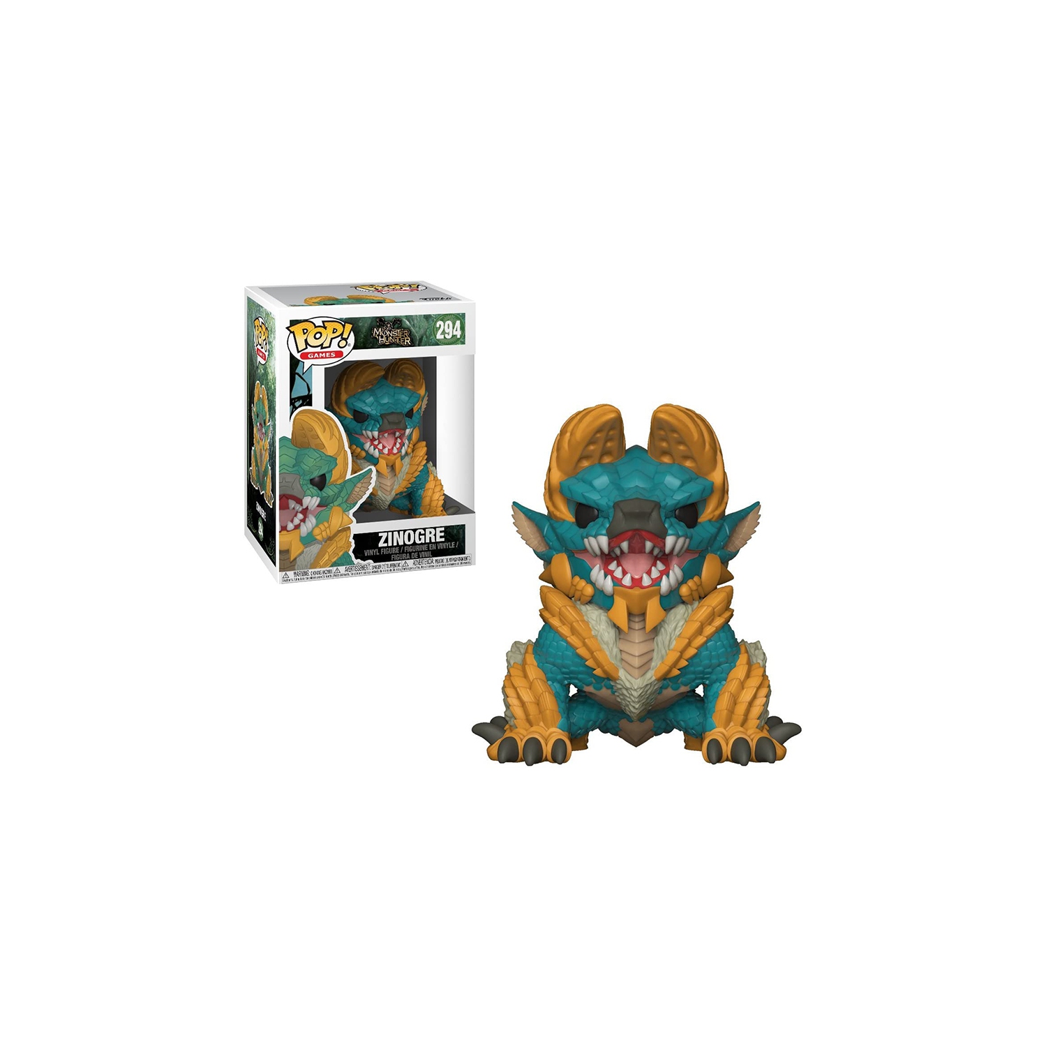 Pop Games Monster Hunter 3.75 Inch Action Figure - Zinogre #294