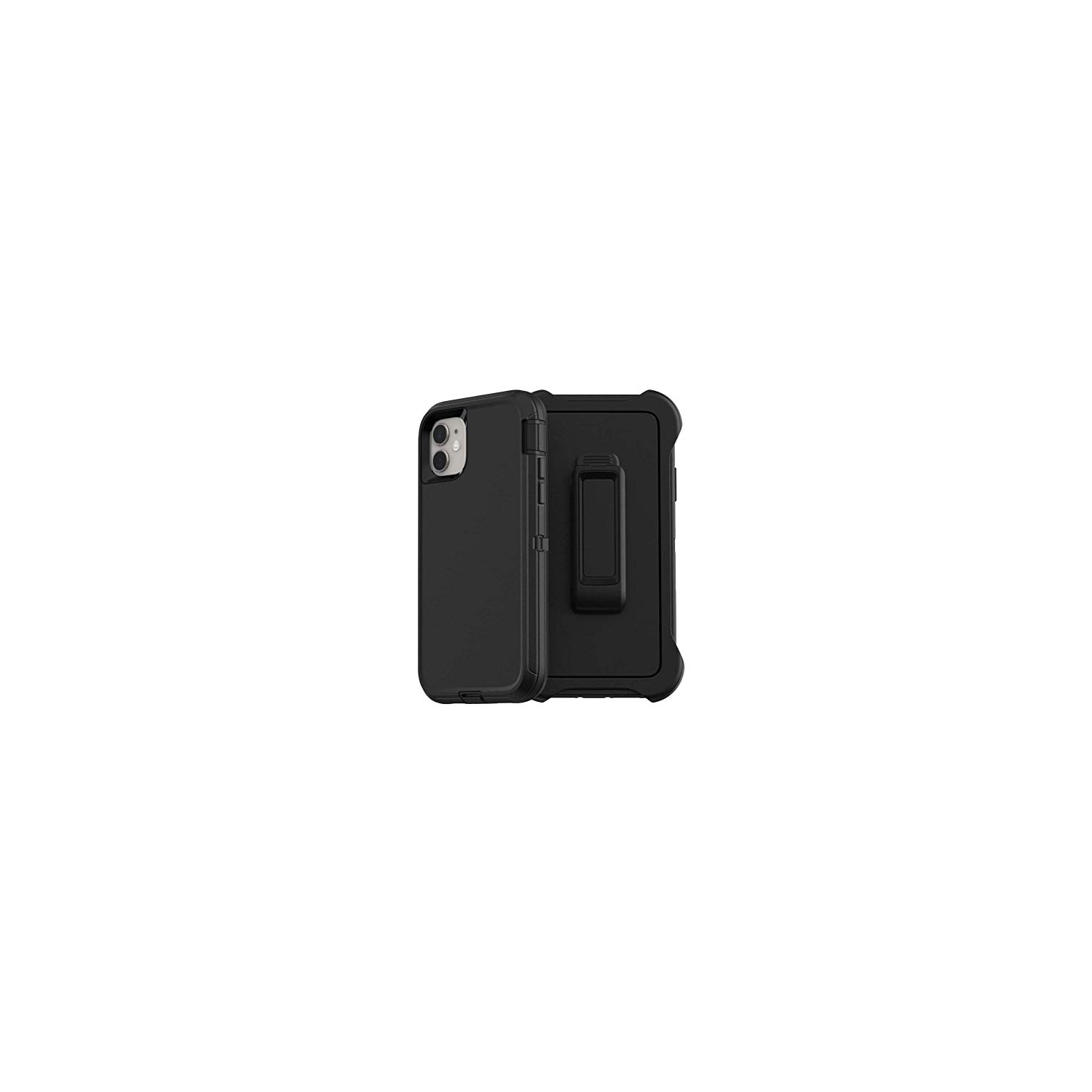 Phone Protect Case Compatible with OtterBox Defender Series SCREENLESS Edition Case for iPhone 11 - BLACK