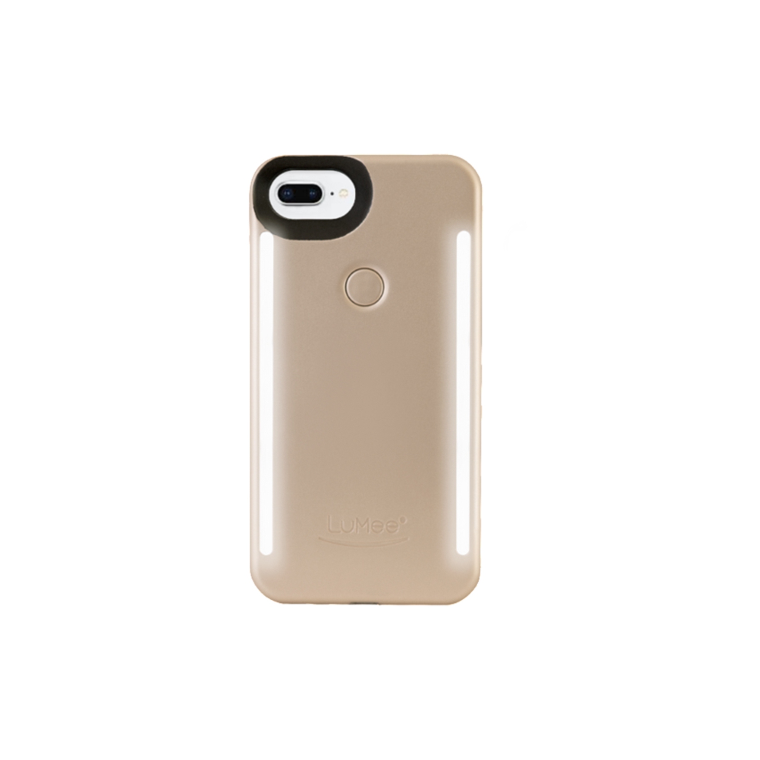 LuMee Duo Illuminating Case for iPhone 8/7/6s/6 Plus - Gold Matte