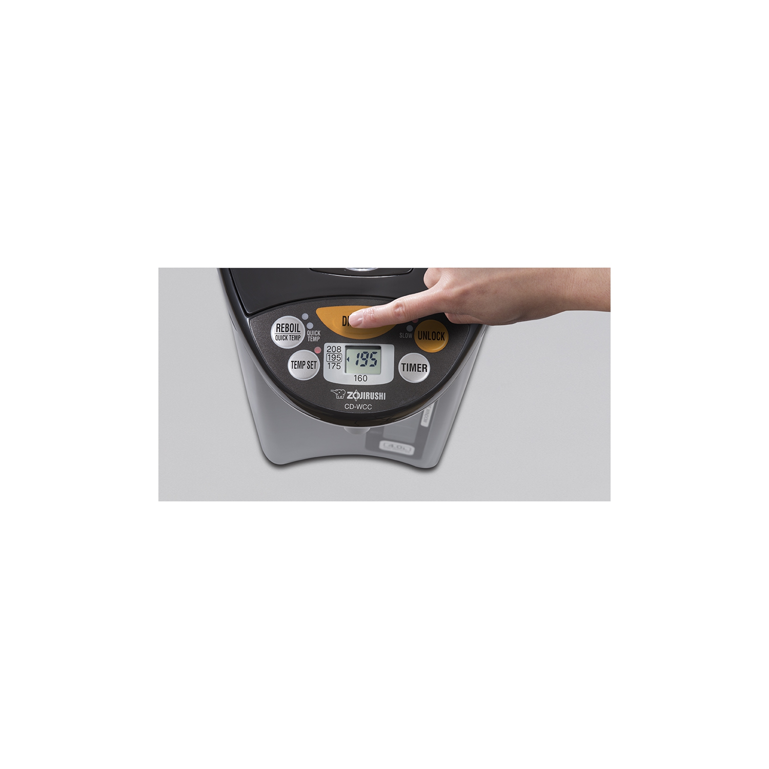 Bouteille d’eau Micom de 4 l et réchaud CD-WCC40 de Zojirushi