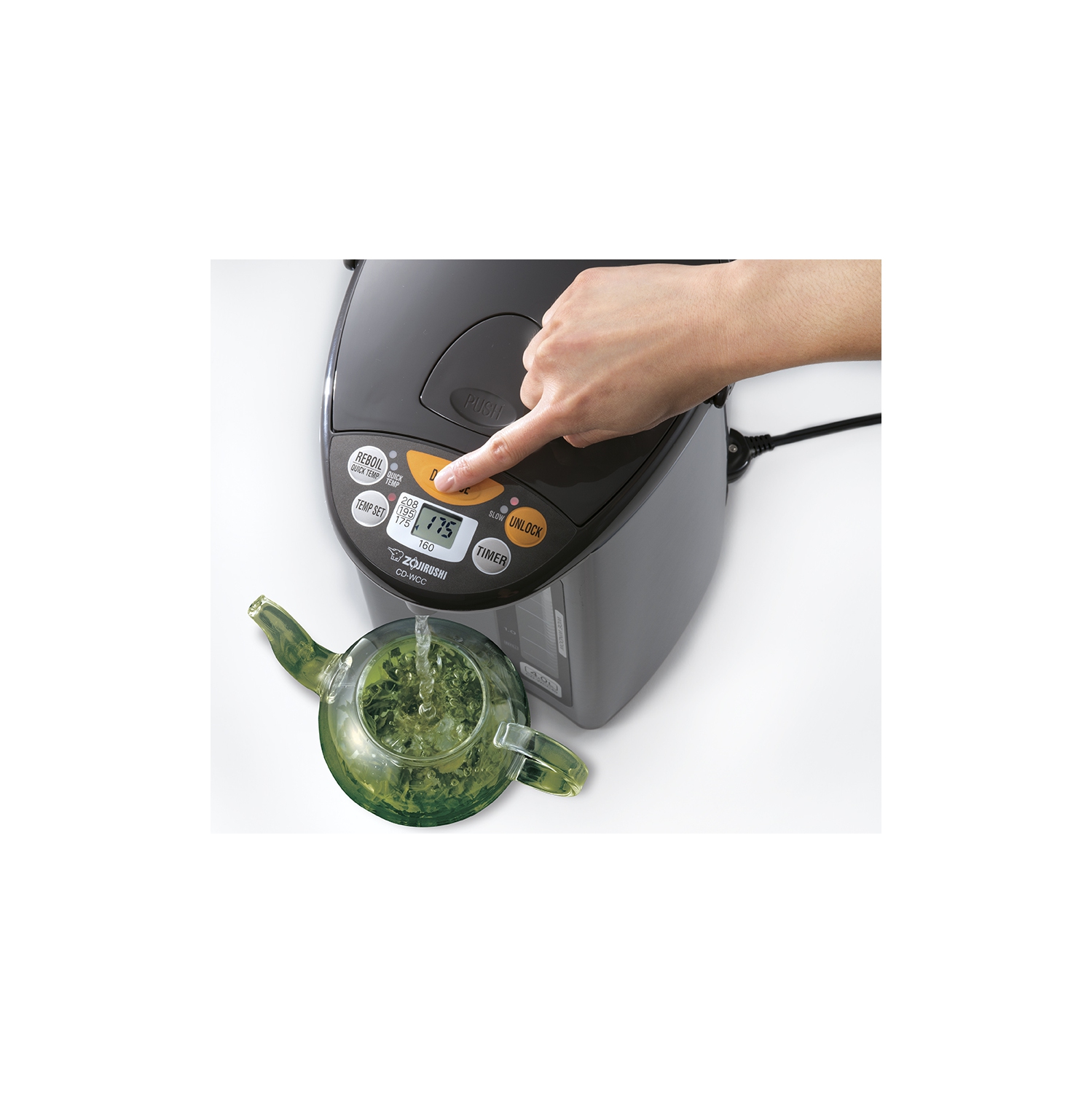 Bouteille d’eau Micom de 4 l et réchaud CD-WCC40 de Zojirushi