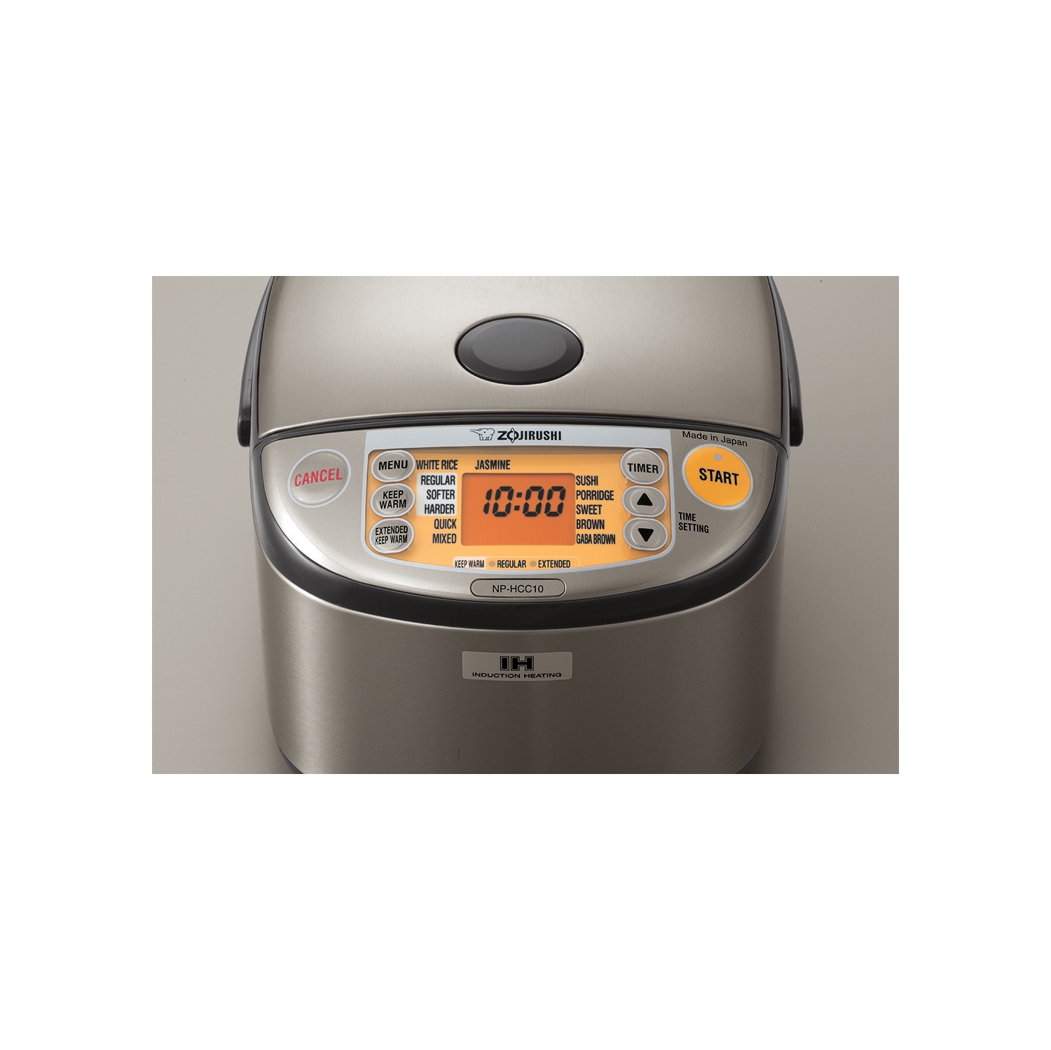 Zojirushi 220-230V Rice Cooker NP-HLH18 XA GABA Brown NP-HBC18