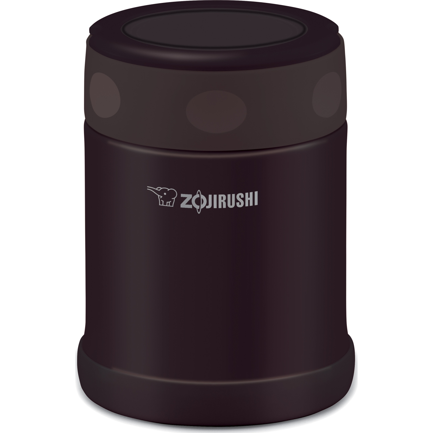 Zojirushi Stainless Steel Food Jar SW-EAE35, 12 oz., Dark Brown
